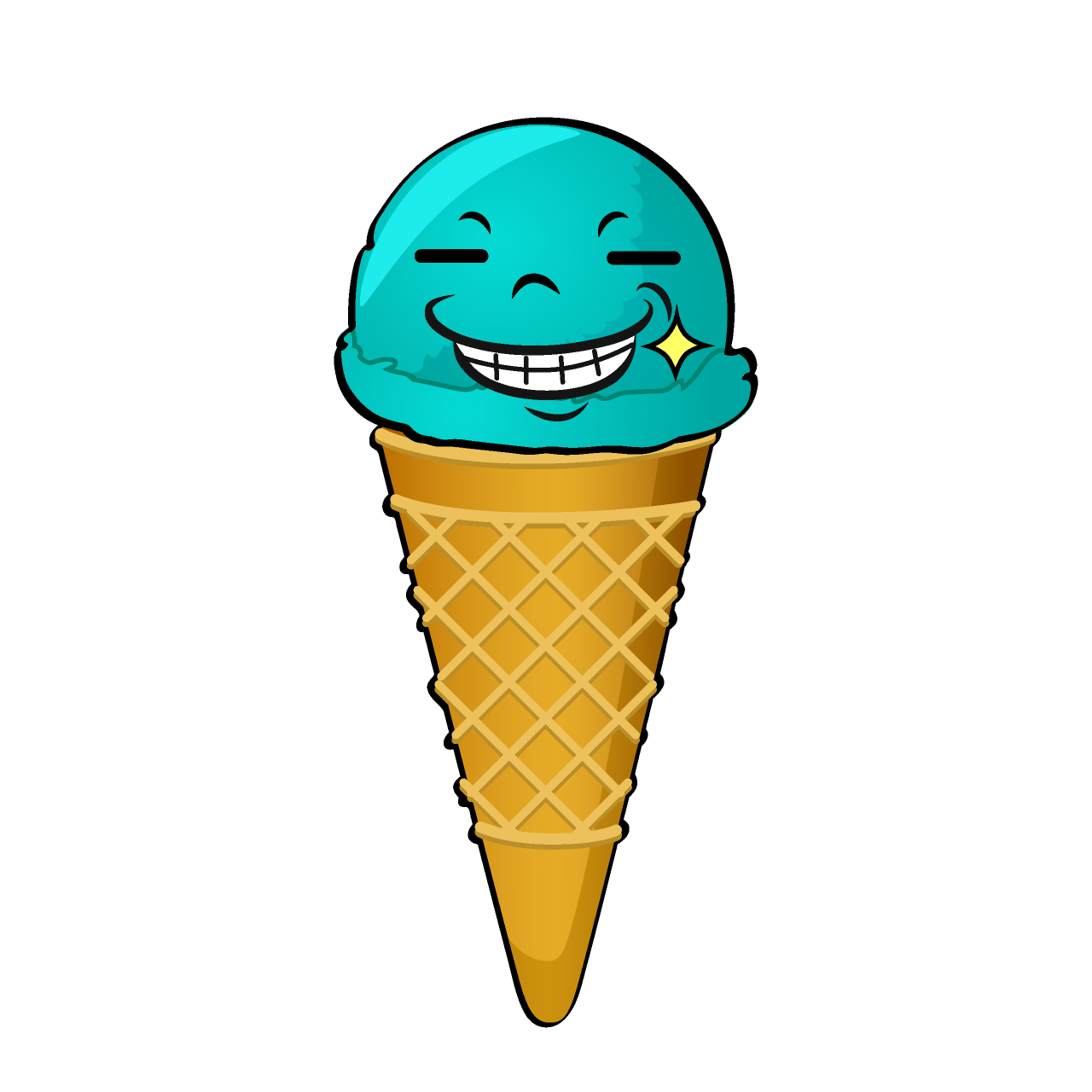 Smirking Ice Cream