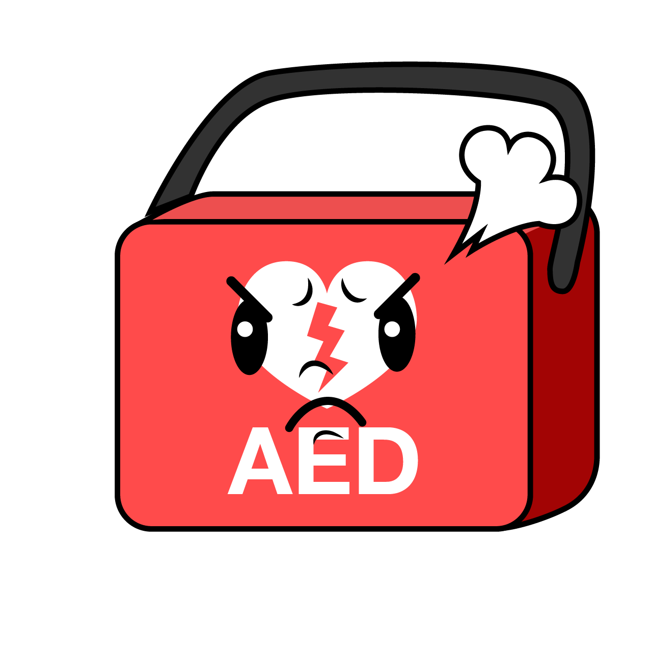 Angry AED