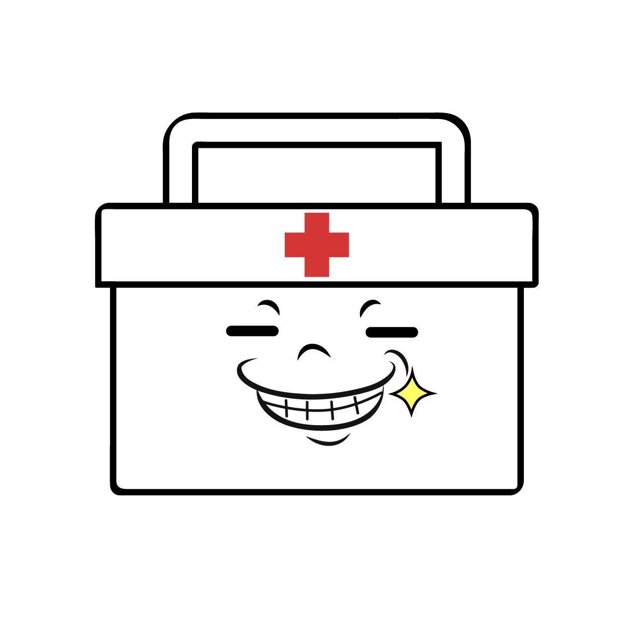 Grinning First Aid Kit