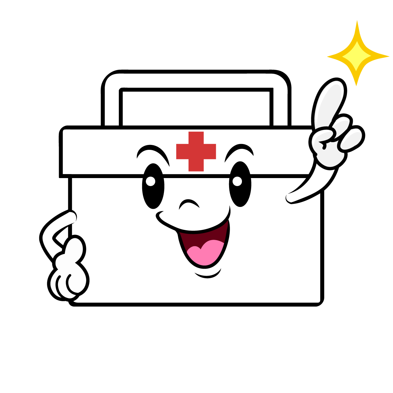 Pointing First Aid Kit