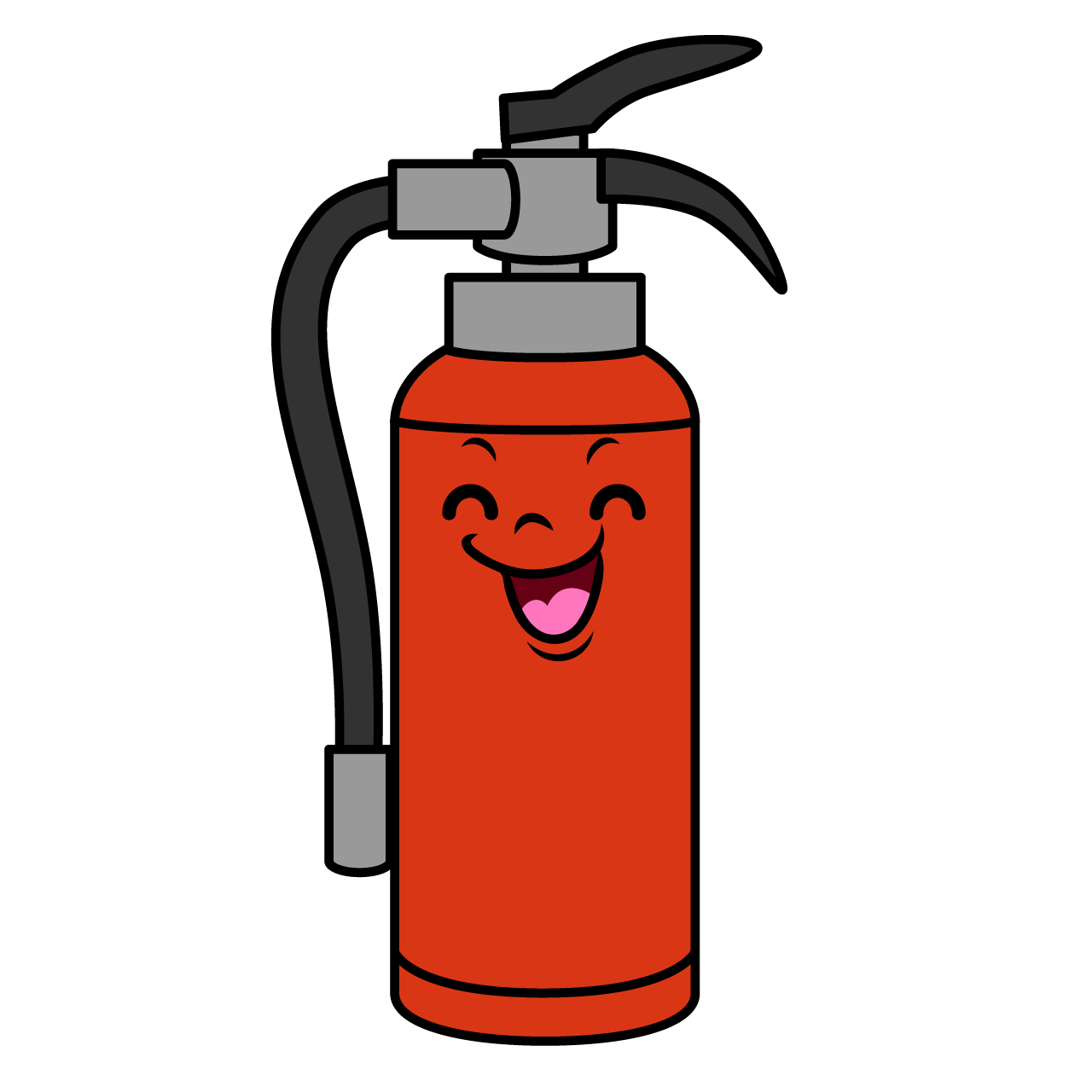 Smiling Fire Extinguisher