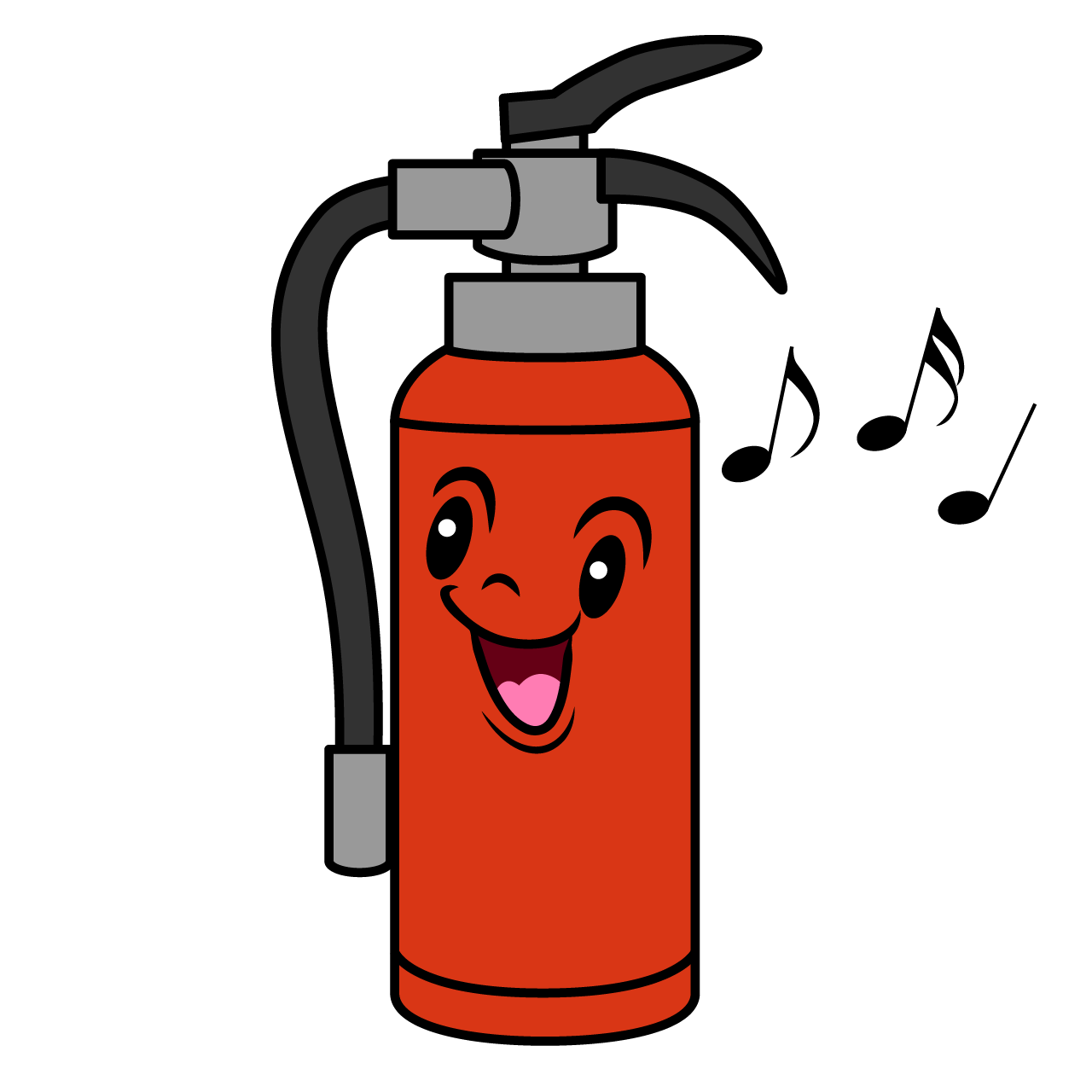 Singing Fire Extinguisher