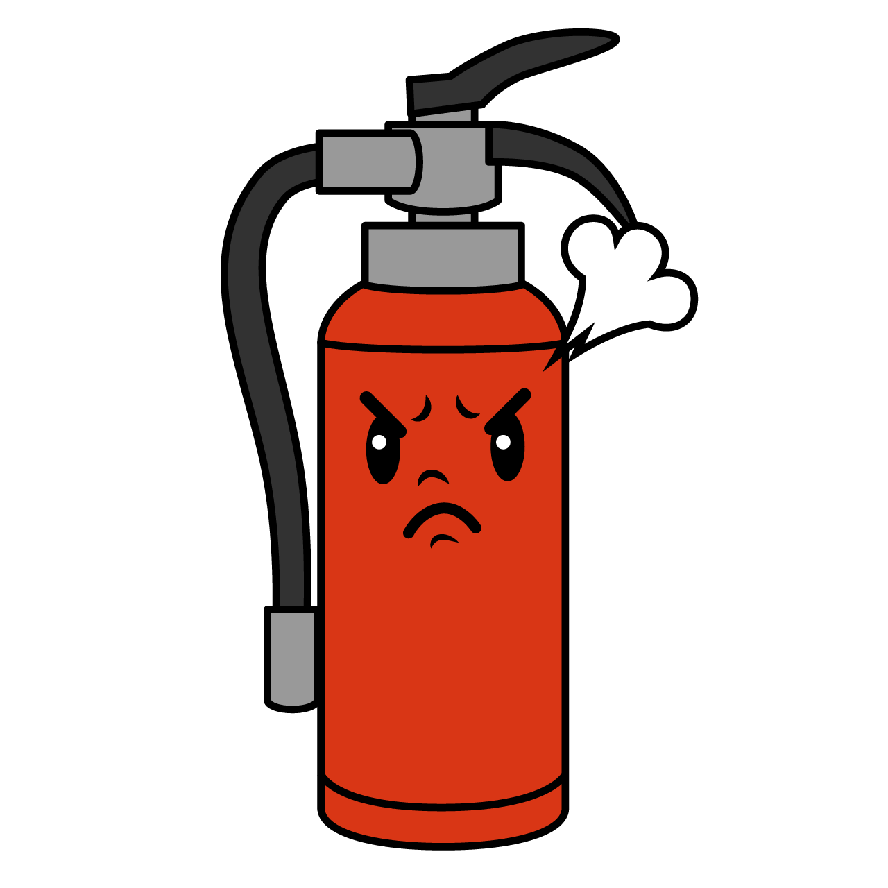 Angry Fire Extinguisher