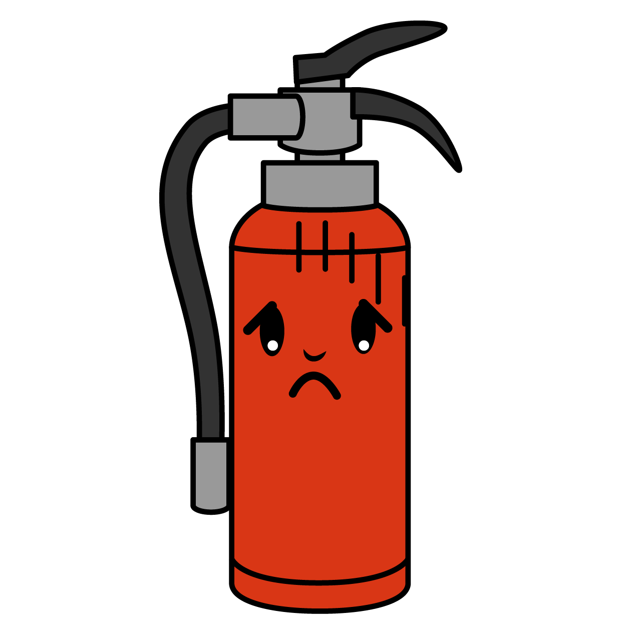 Bowing Fire Extinguisher
