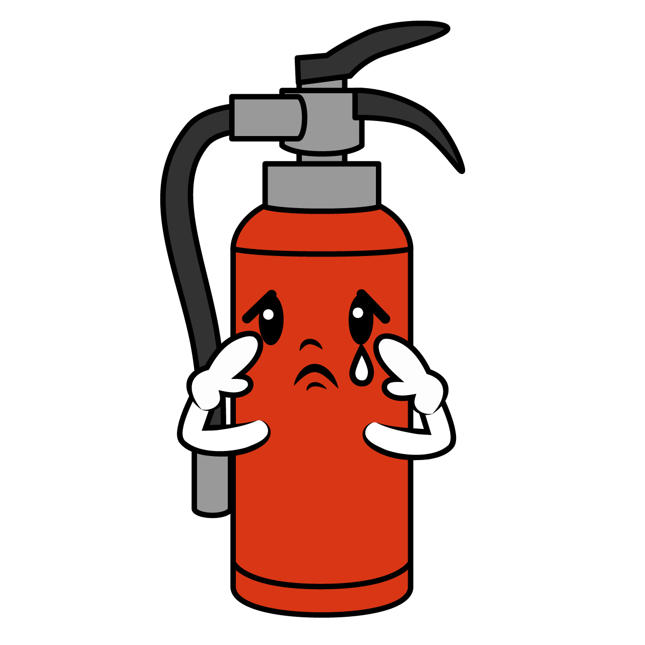 Sad Fire Extinguisher