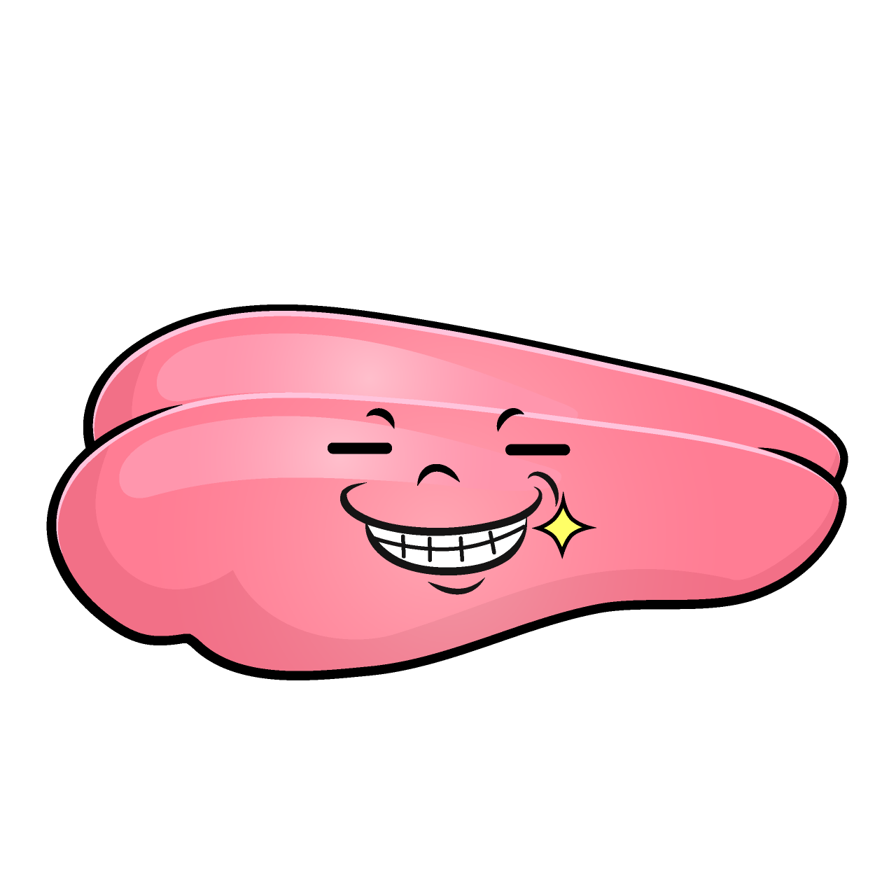 ニヤリとするたらこ