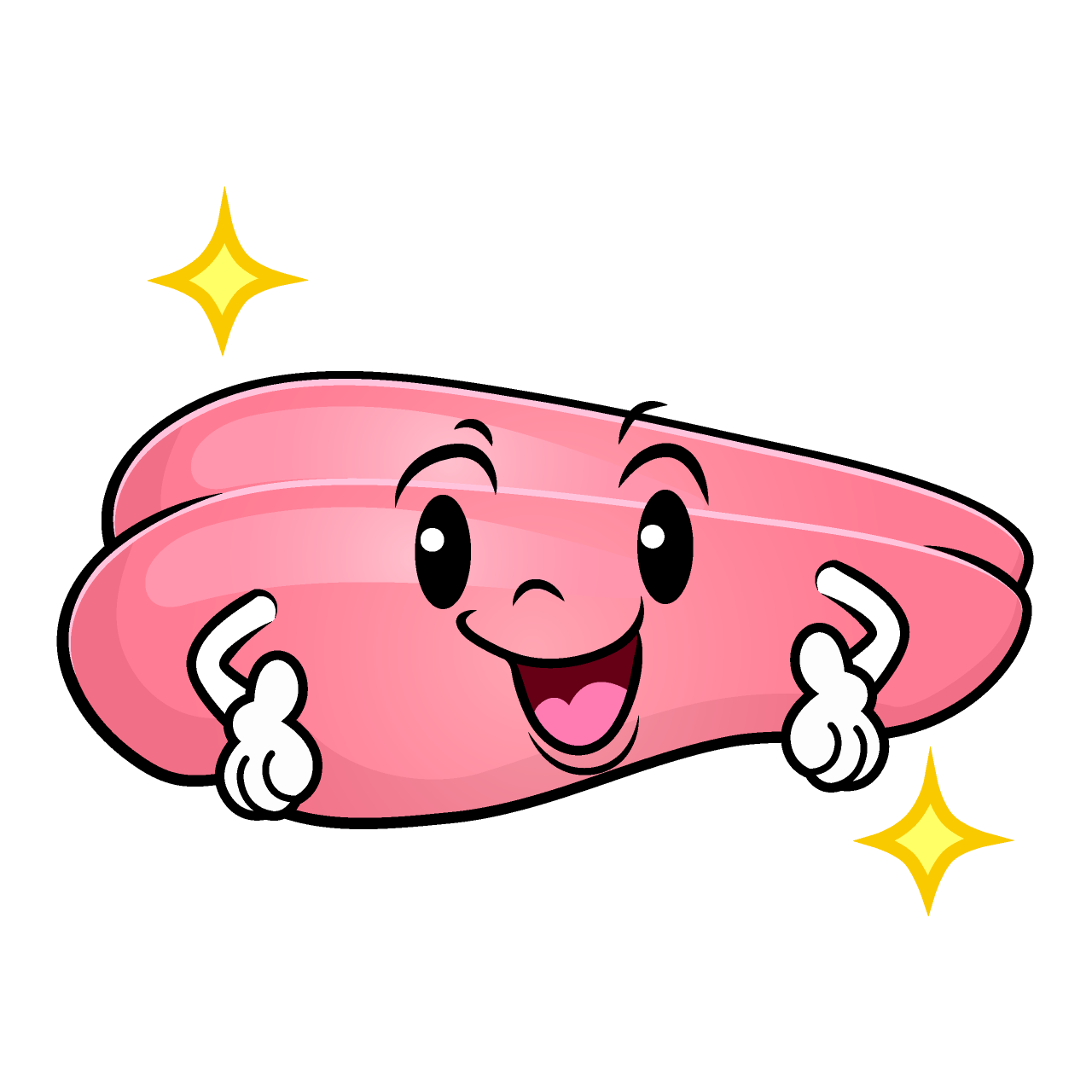 ポーズするたらこ