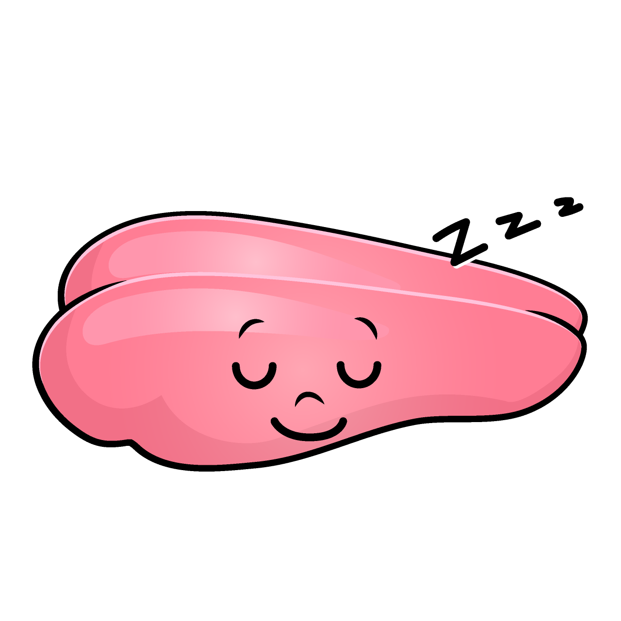 寝るたらこ
