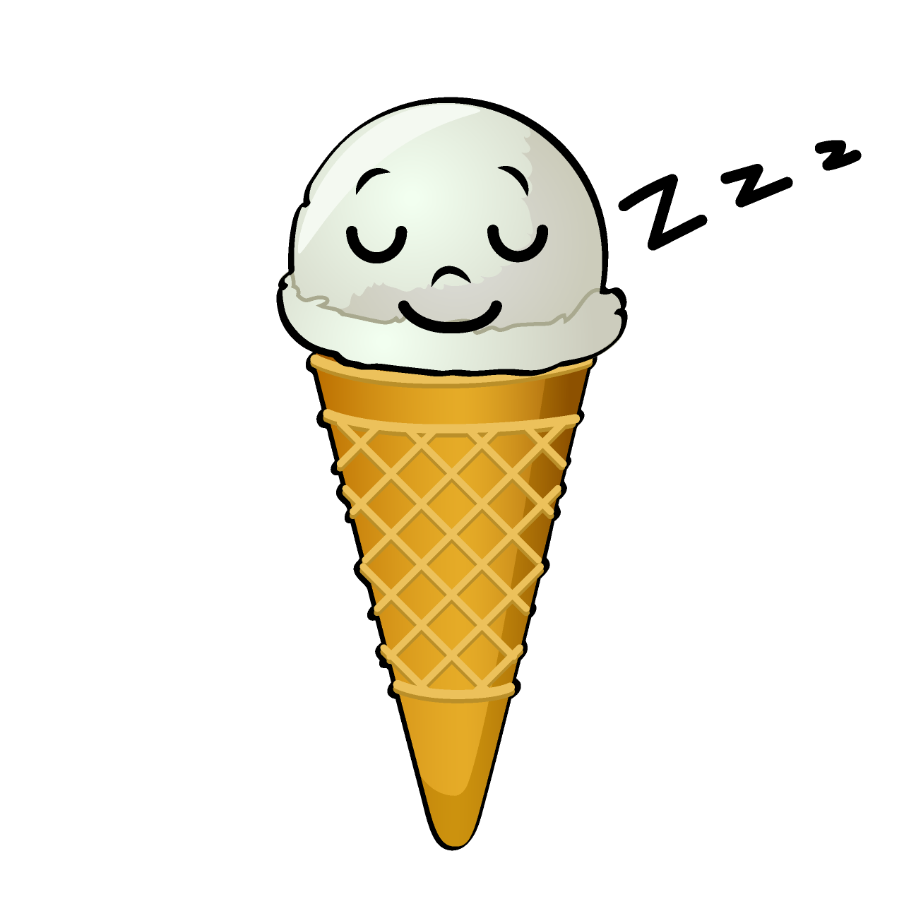 Sleeping Ice Cream
