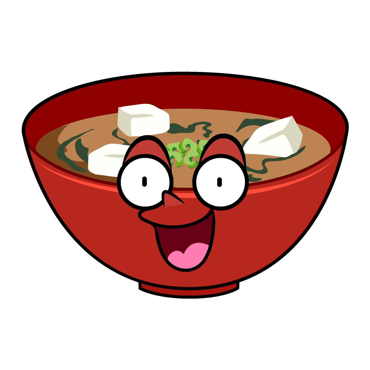 驚く味噌汁