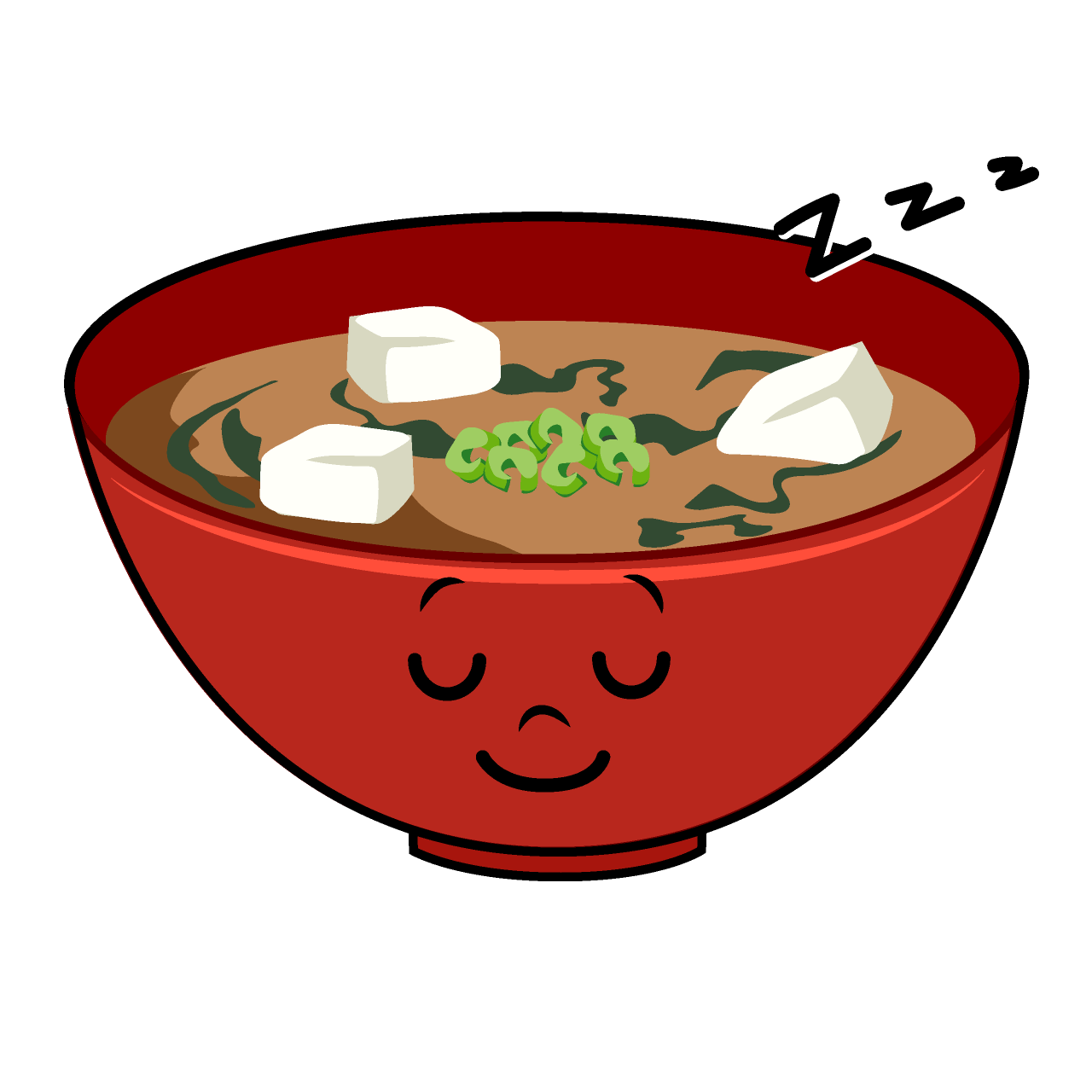 寝る味噌汁