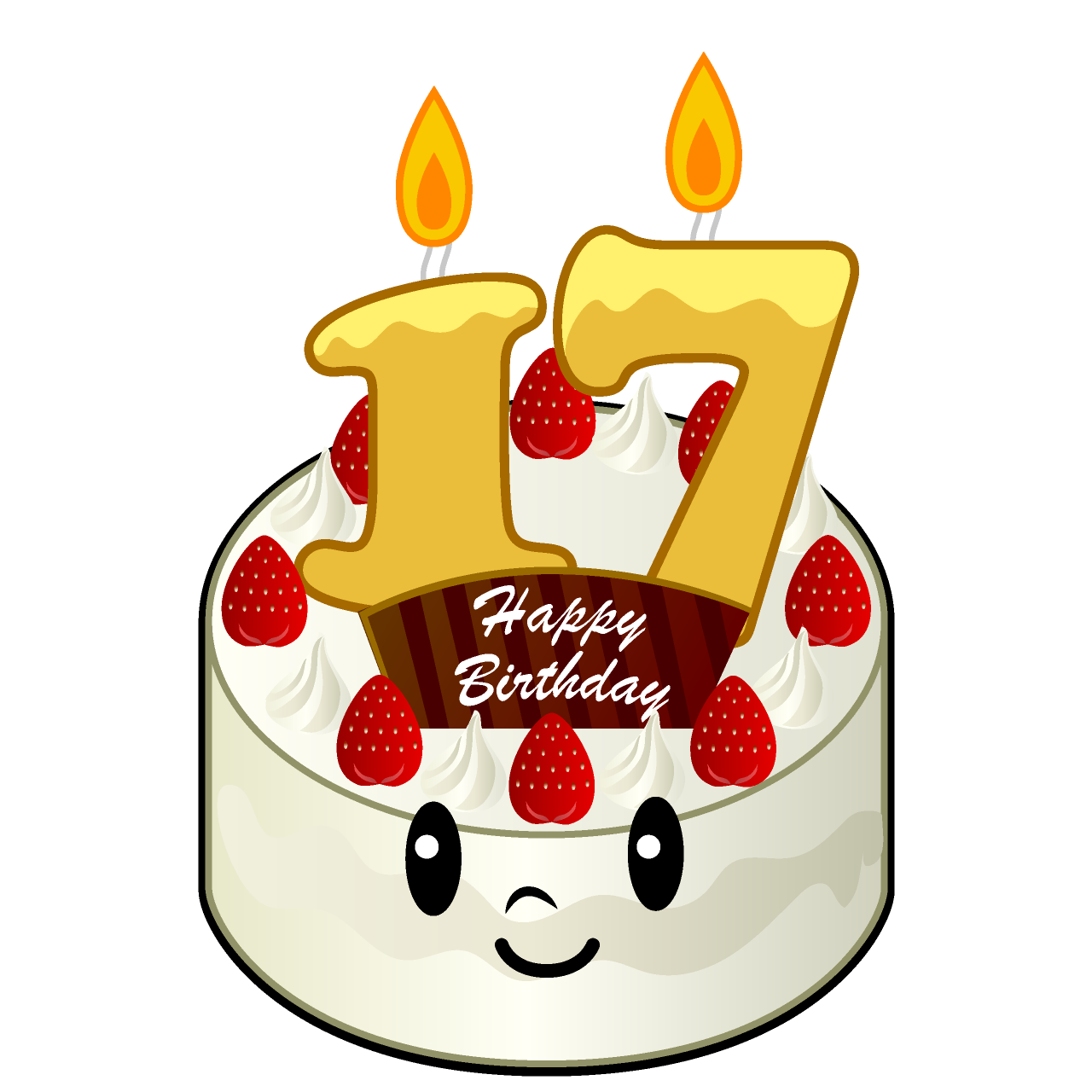 17th Birthday Cake