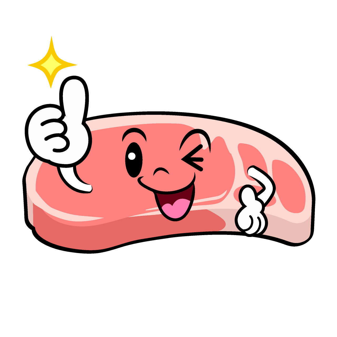 いいねする豚肉