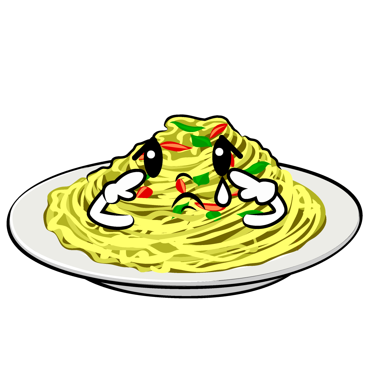 悲しいパスタ