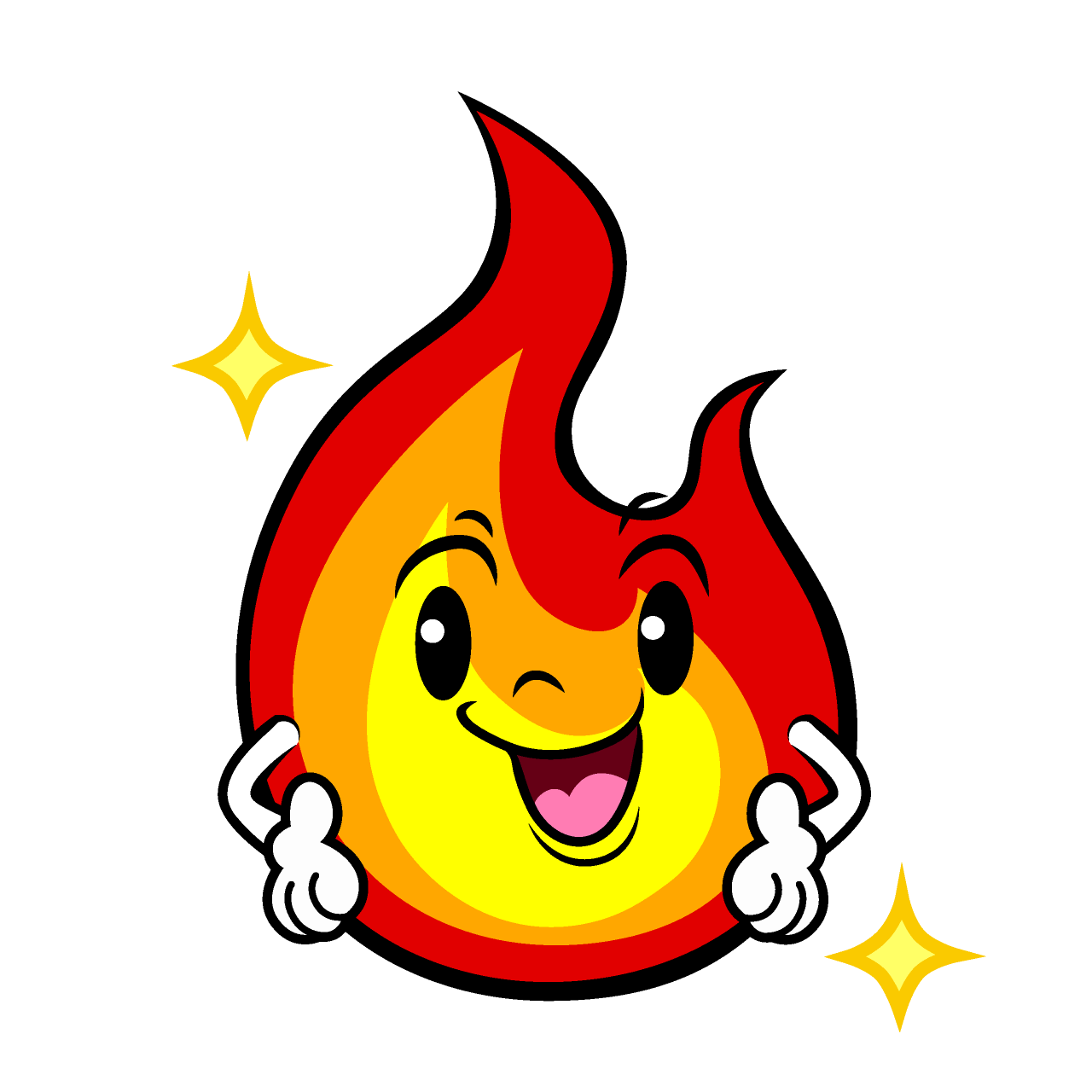 Posing Flame