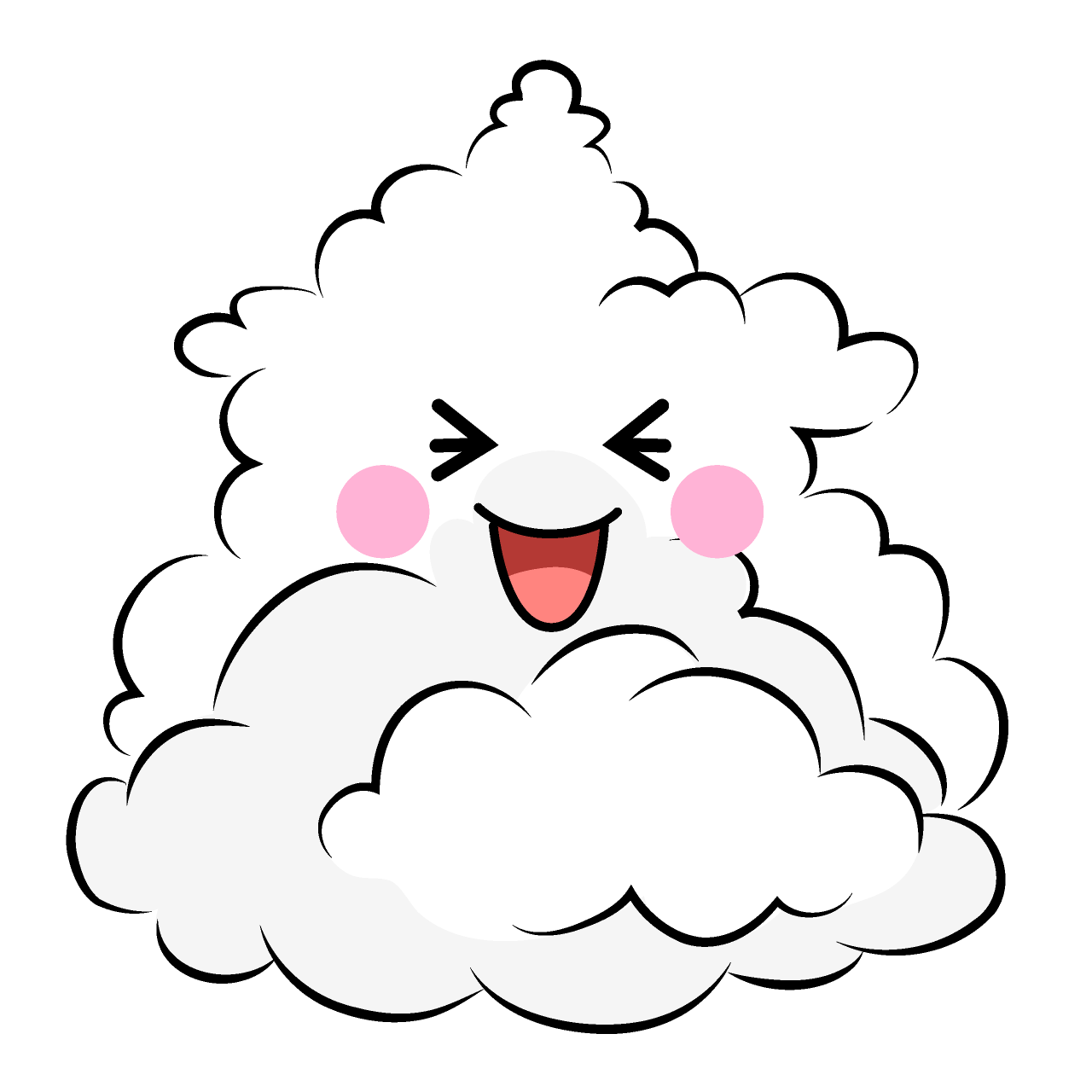 笑う入道雲