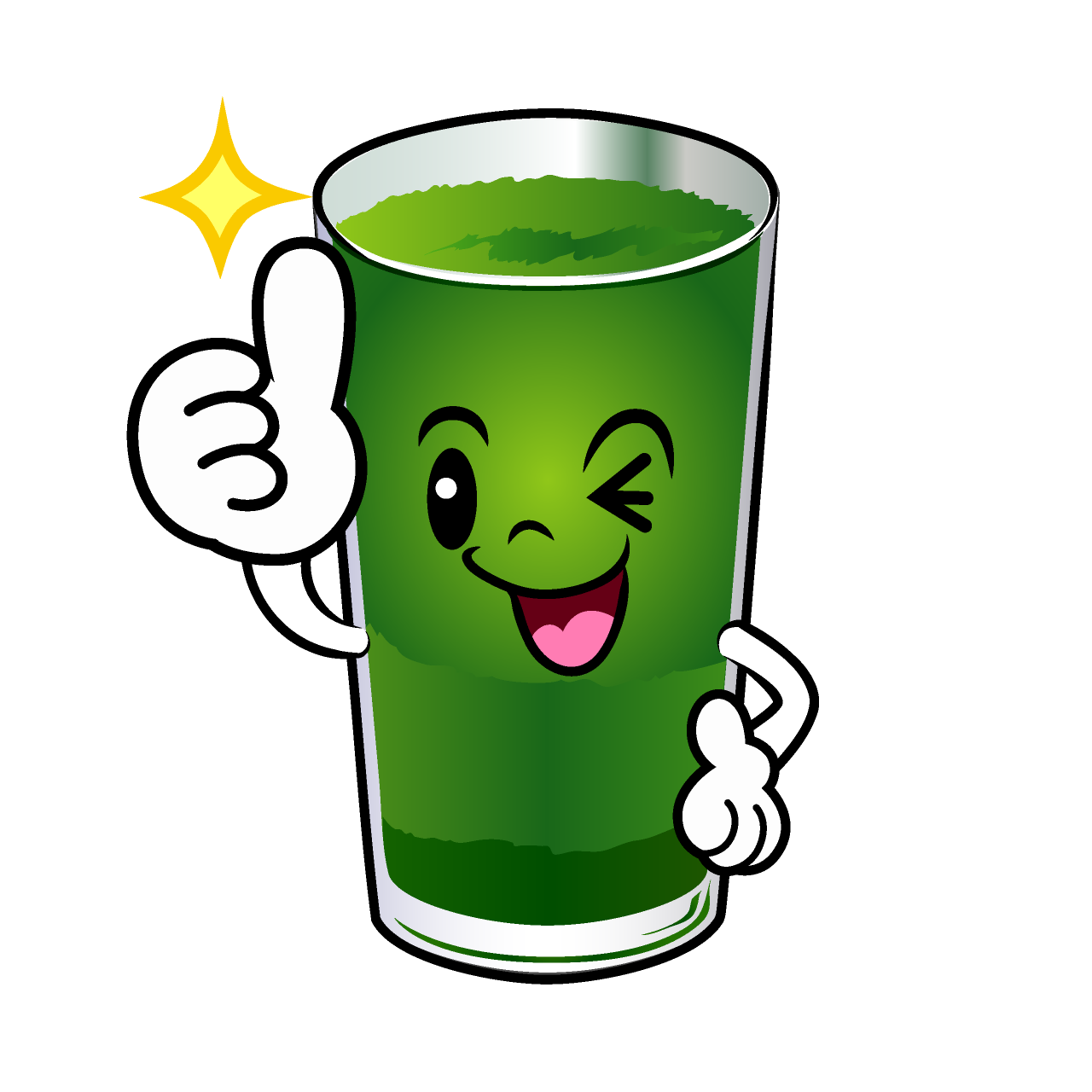 Thumbs-up Green Juice