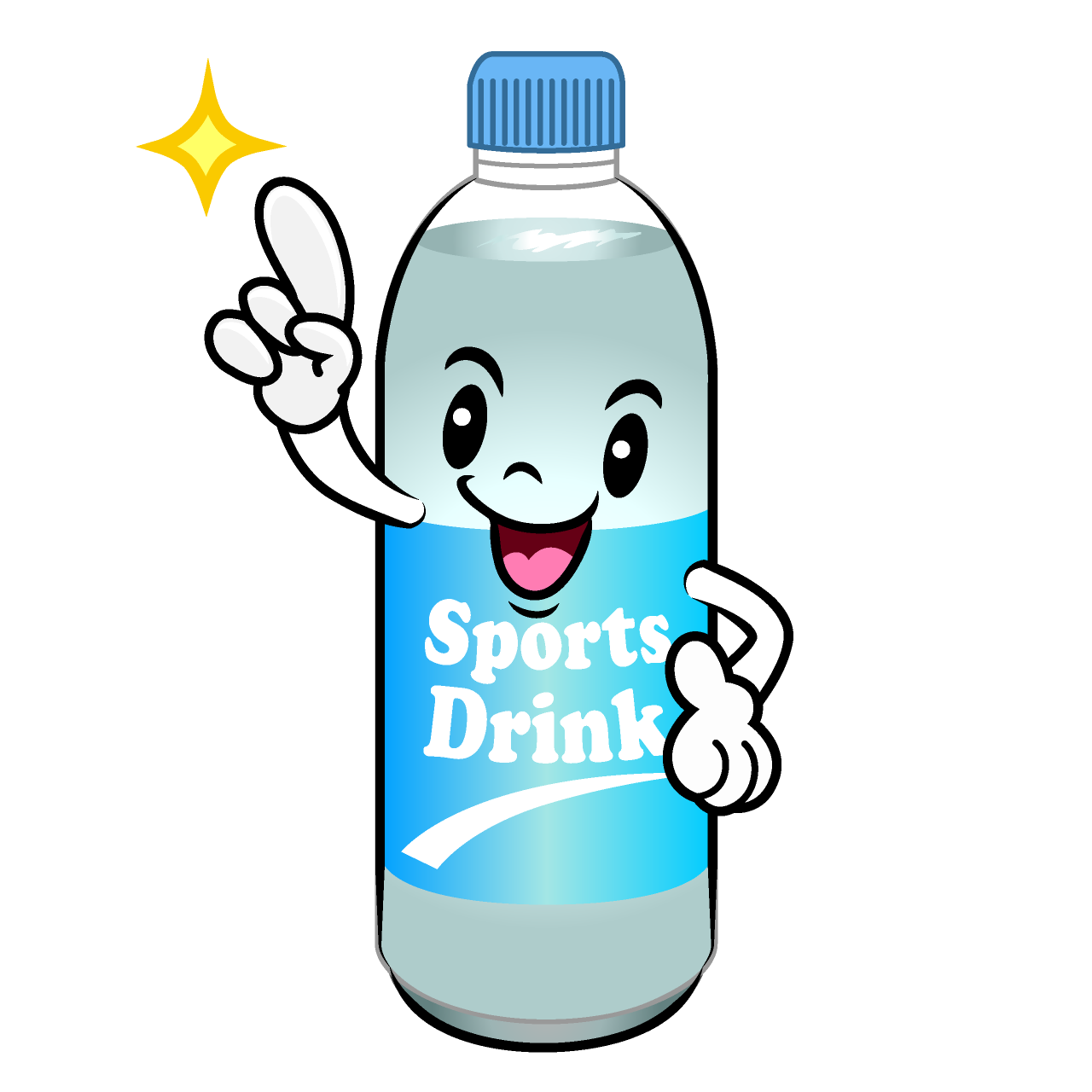 Pointing Sports Drink