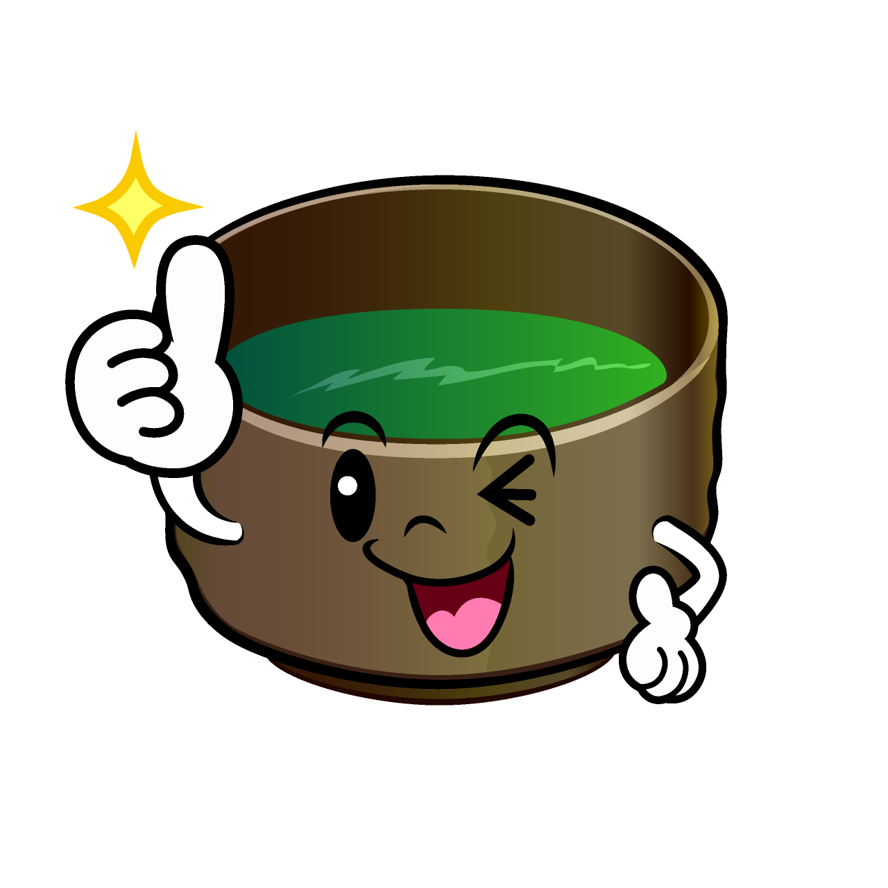 Thumbs-up Matcha