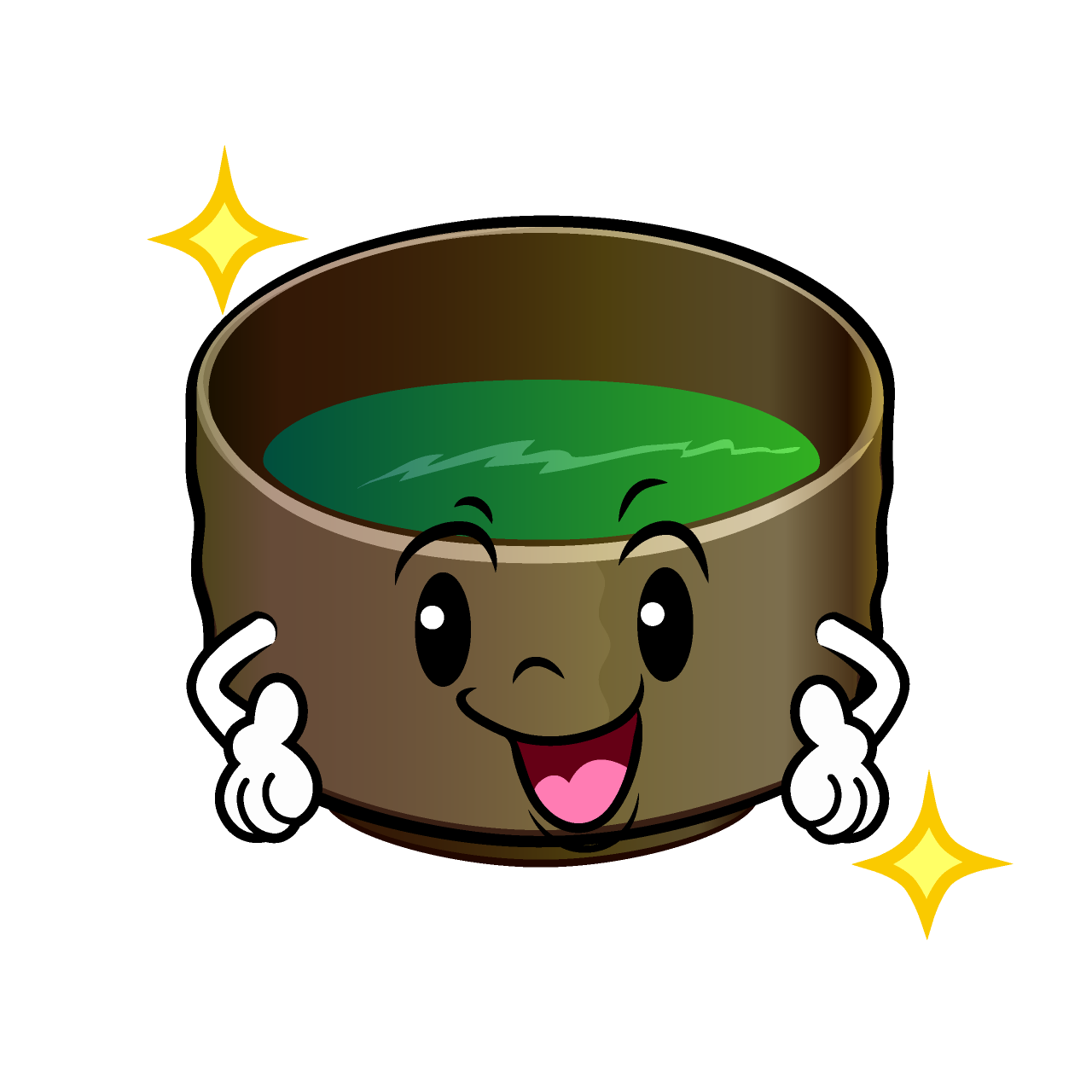 Posing Matcha