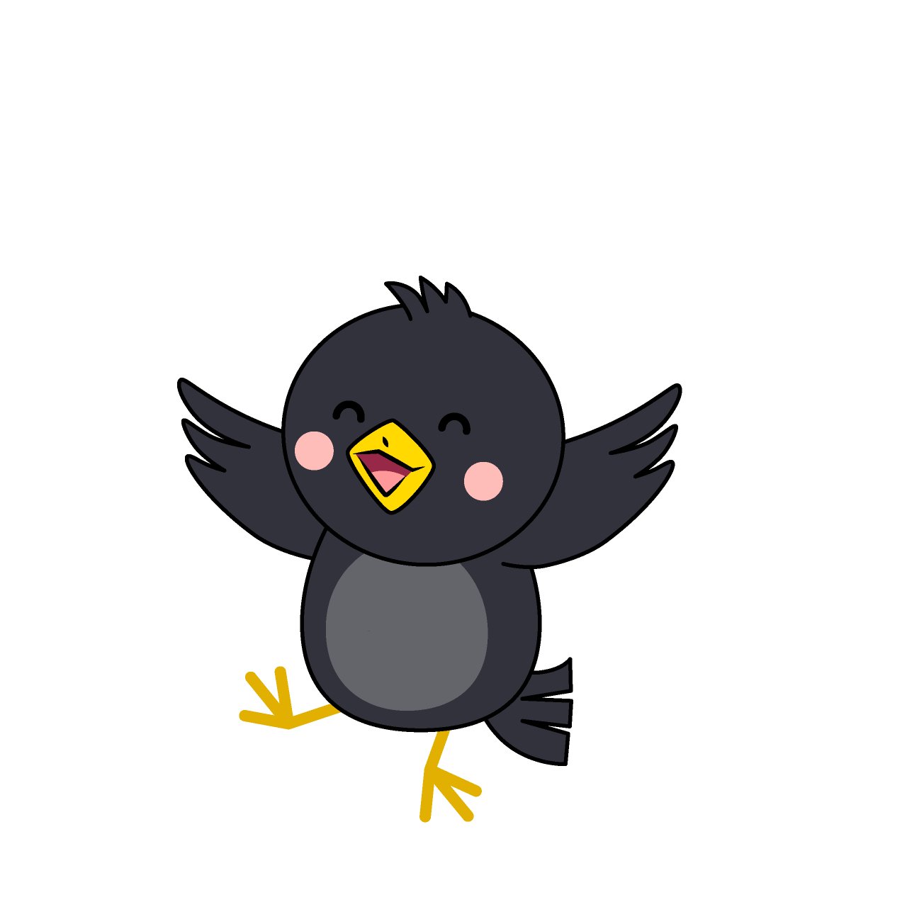 Smiling Crow