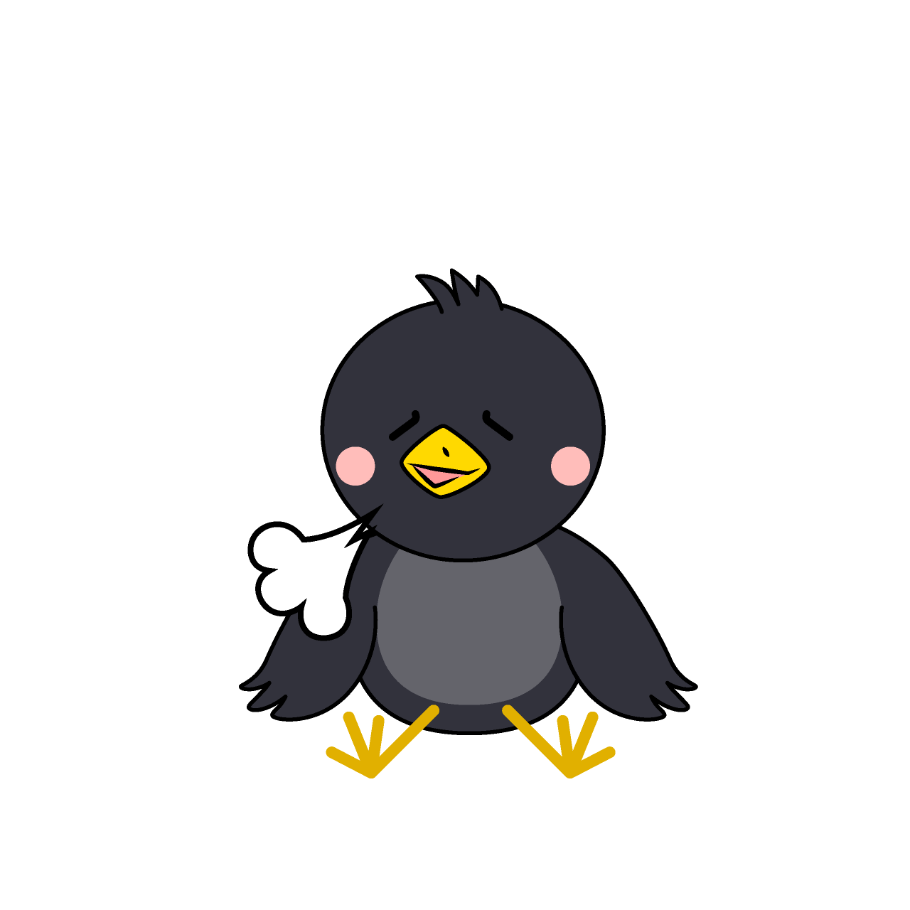Relieved Crow