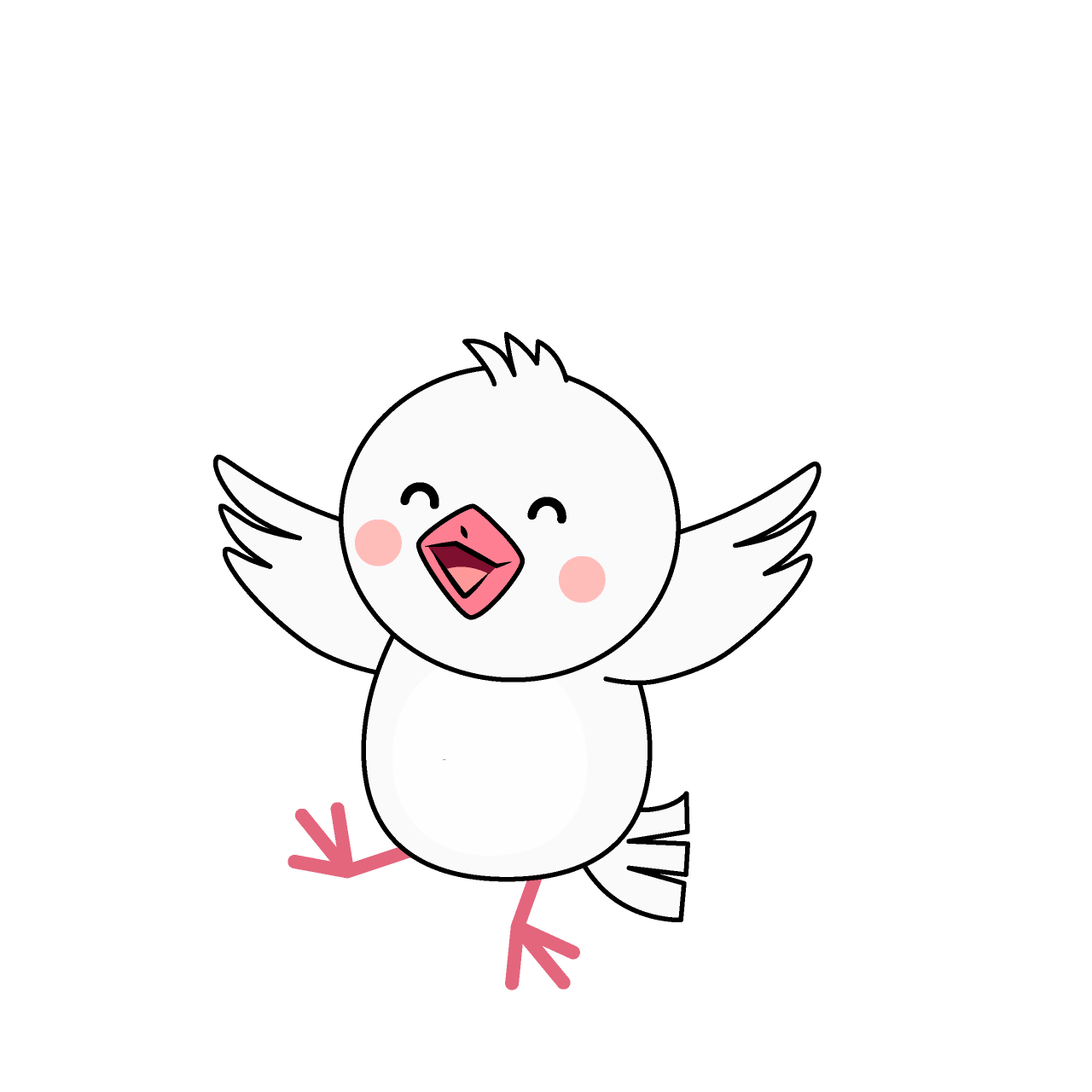 Smiling Pigeon