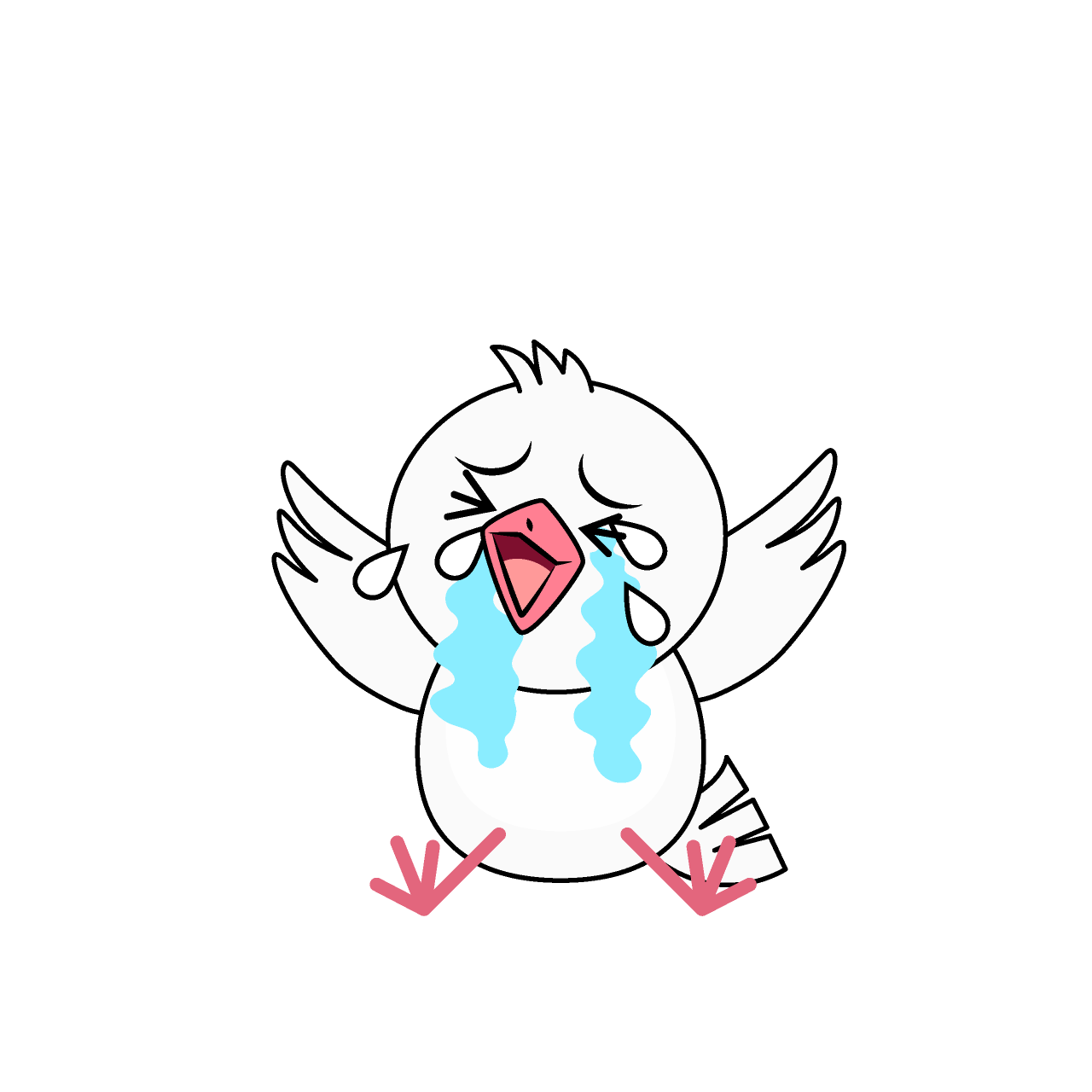 泣く鳩