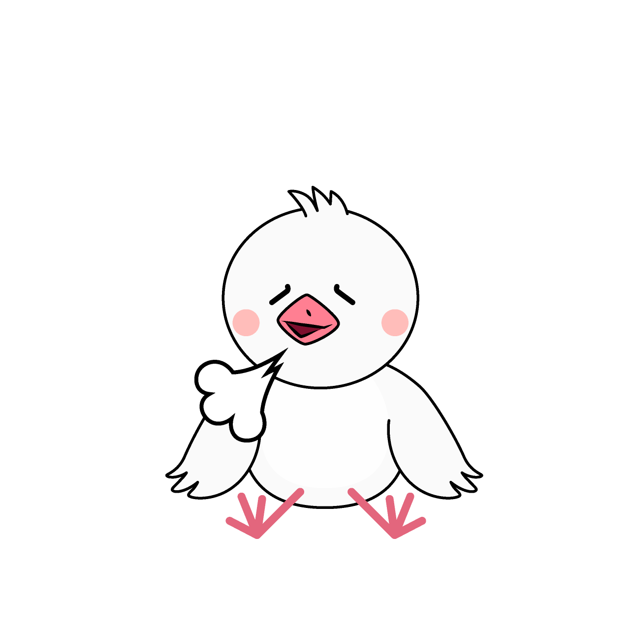 Relieved Pigeon