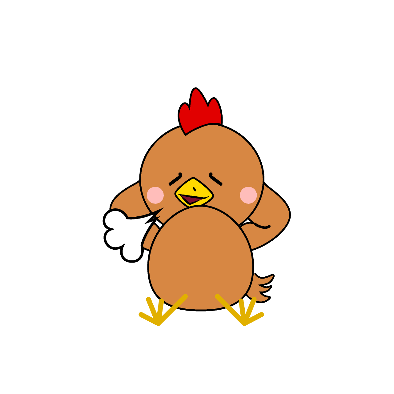 Relieved Chicken