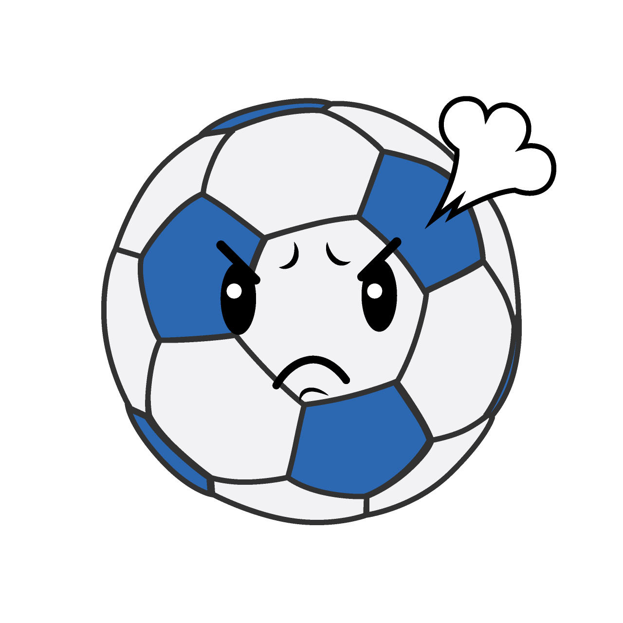 Angry Soccer Ball
