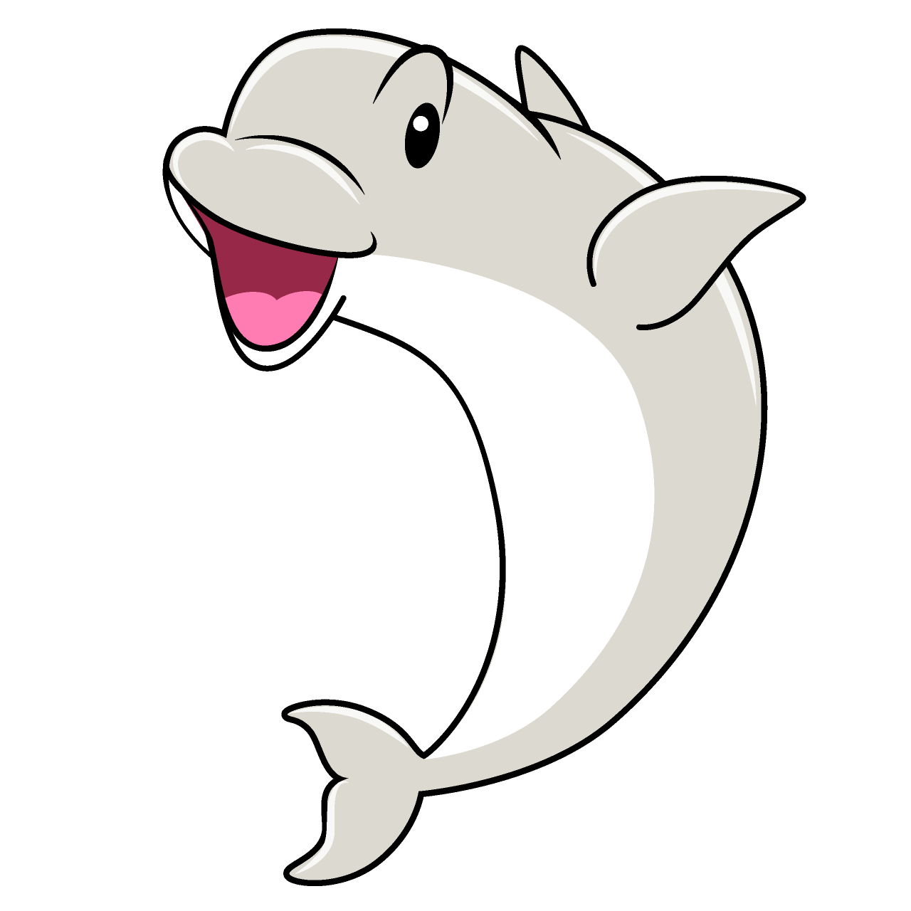Surprised Beluga Whale
