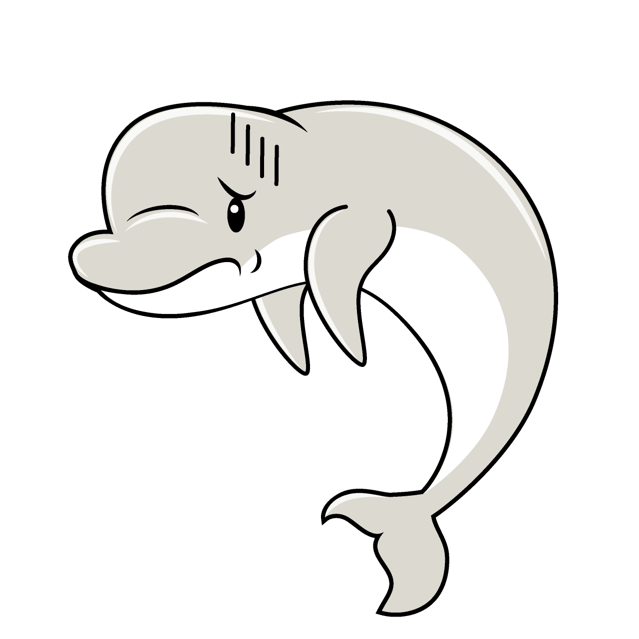 Bowing Beluga Whale