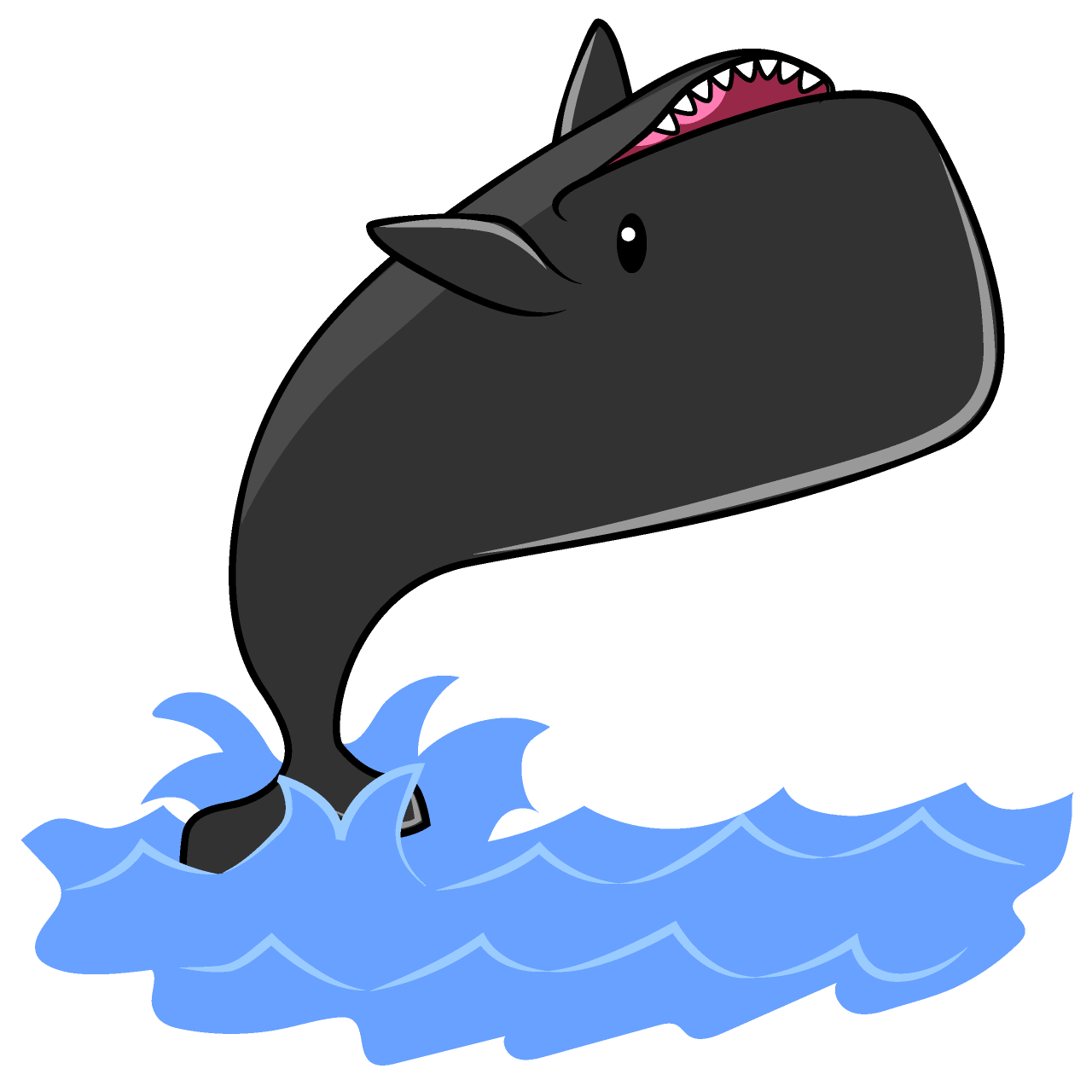 サングラスのマッコウクジラ