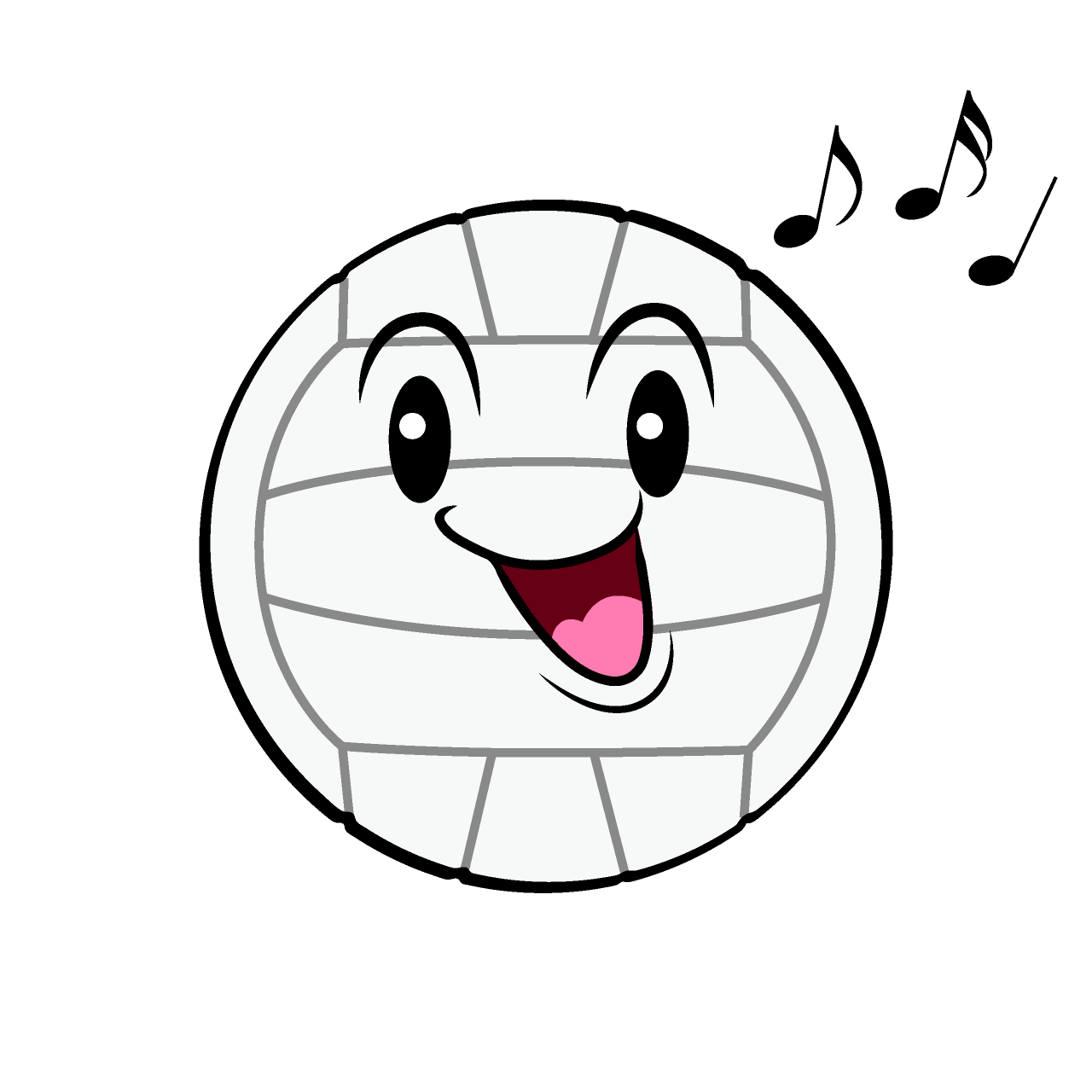 歌うバレーボール