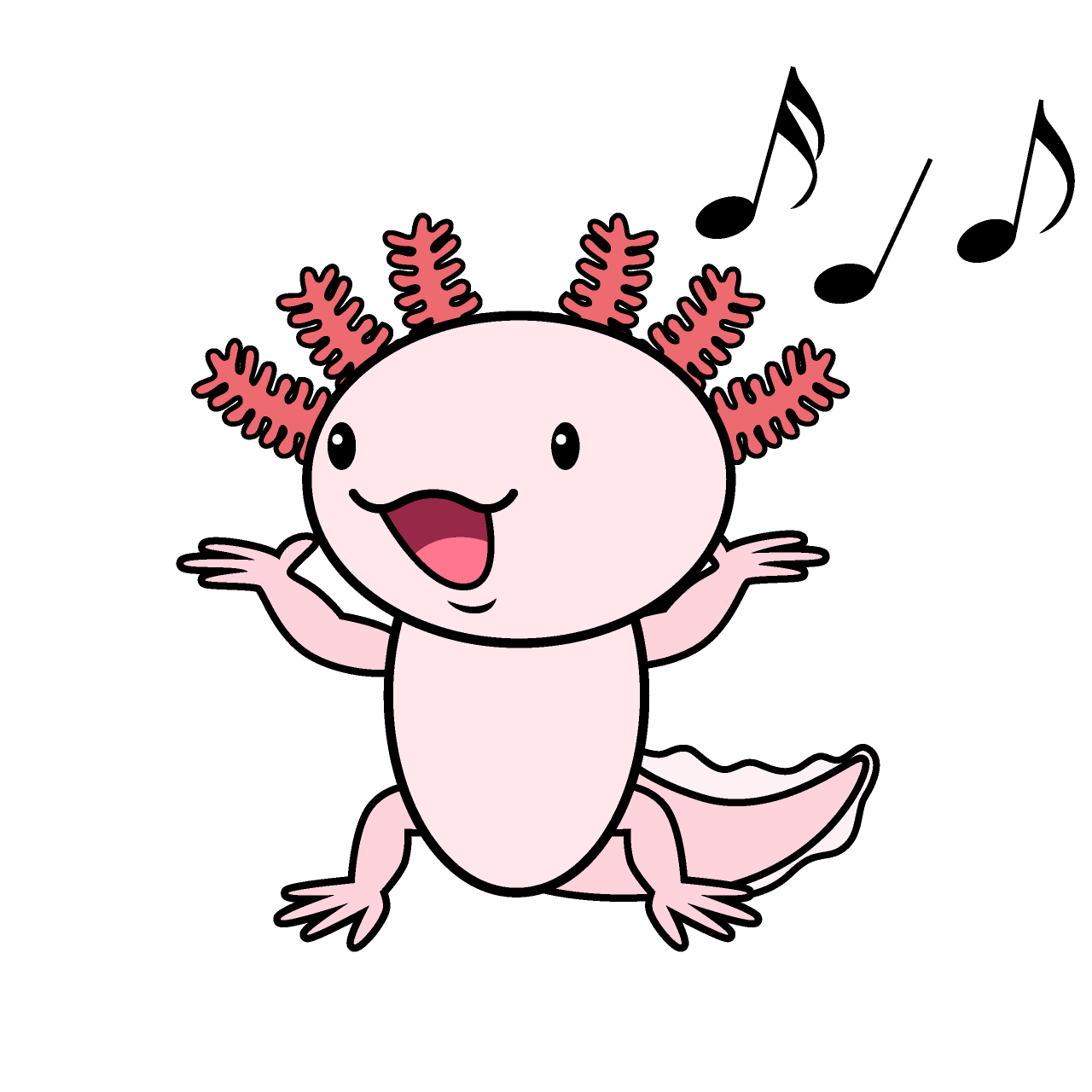 歌うウーパールーパー