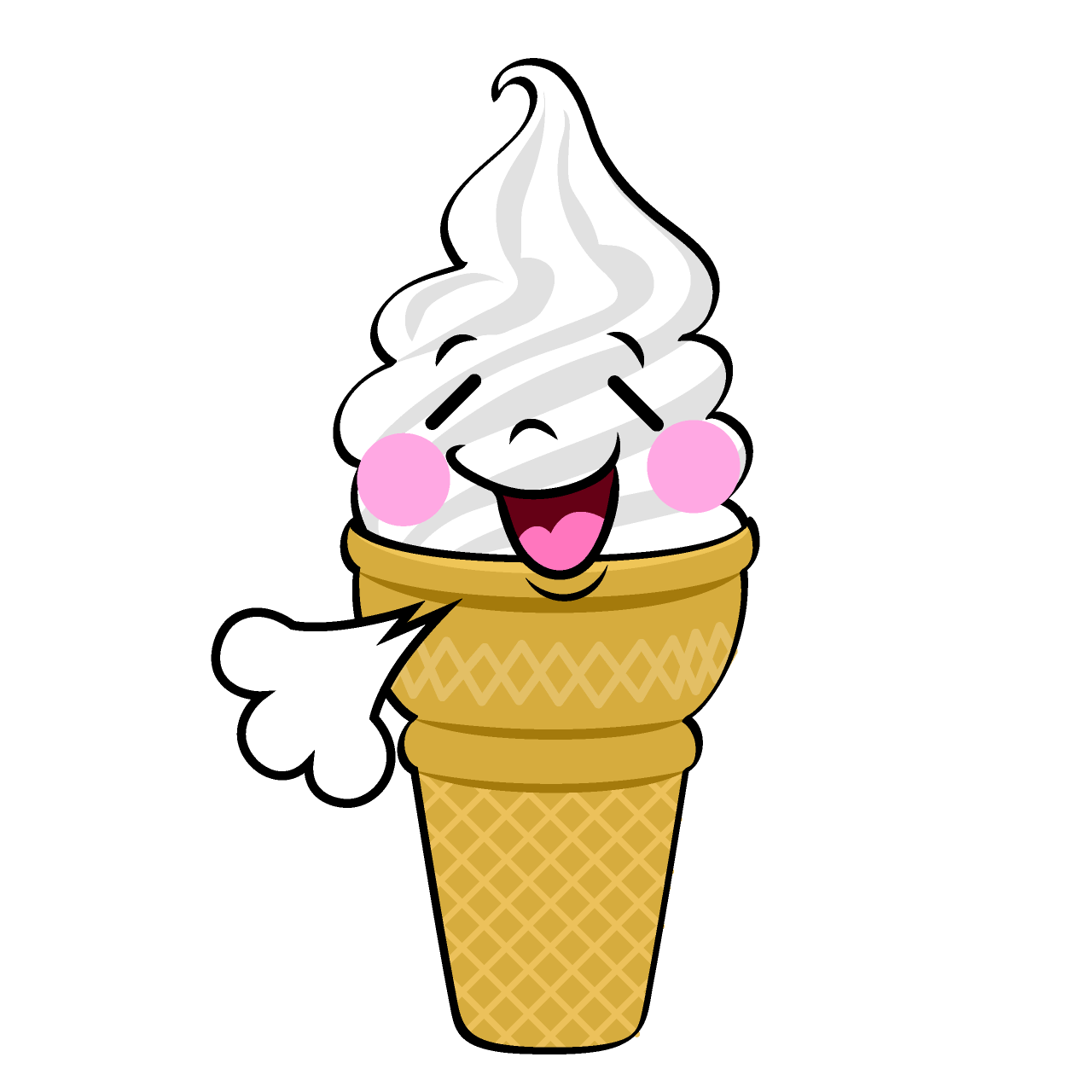 Relieved Soft Serve Ice Cream