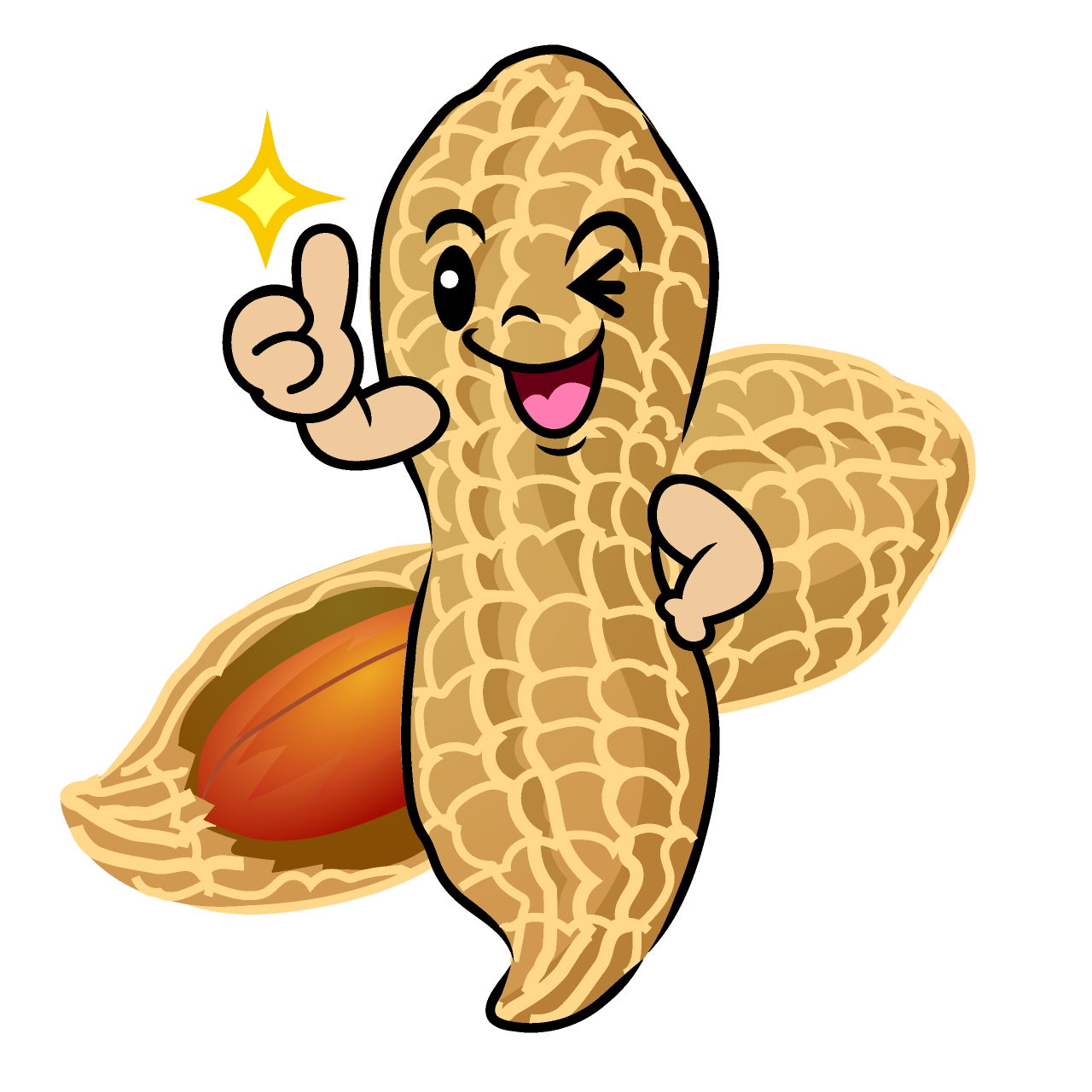 Thumbs-up Peanut