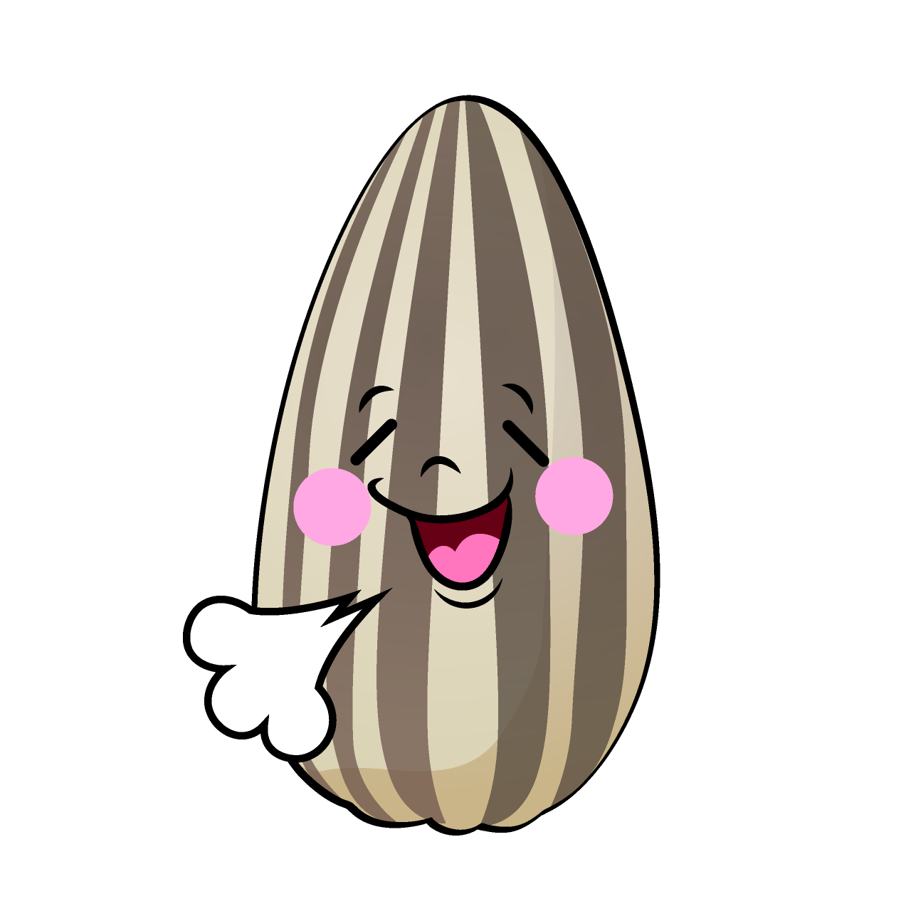 Relieved Sunflower Seed