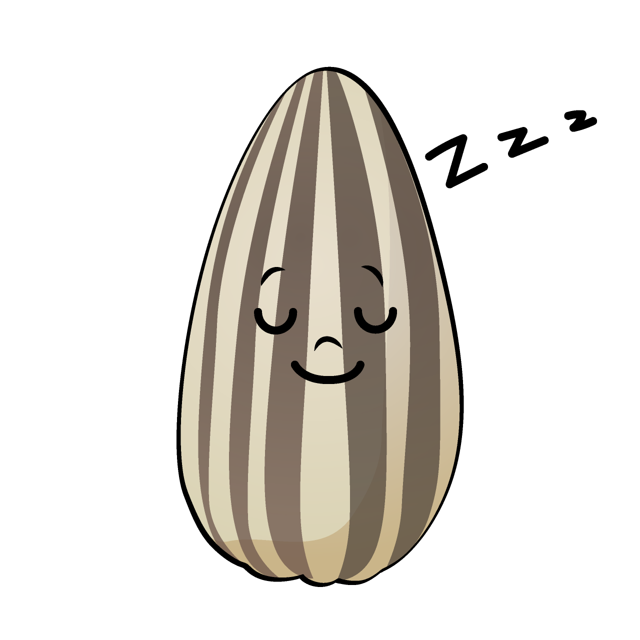 Sleeping Sunflower Seed