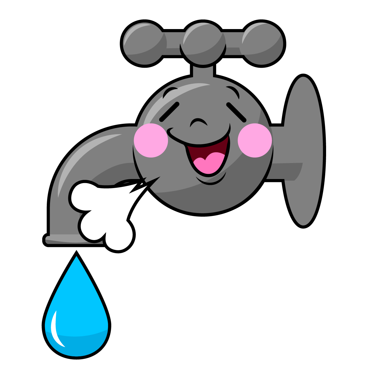 Relieved Water Faucet