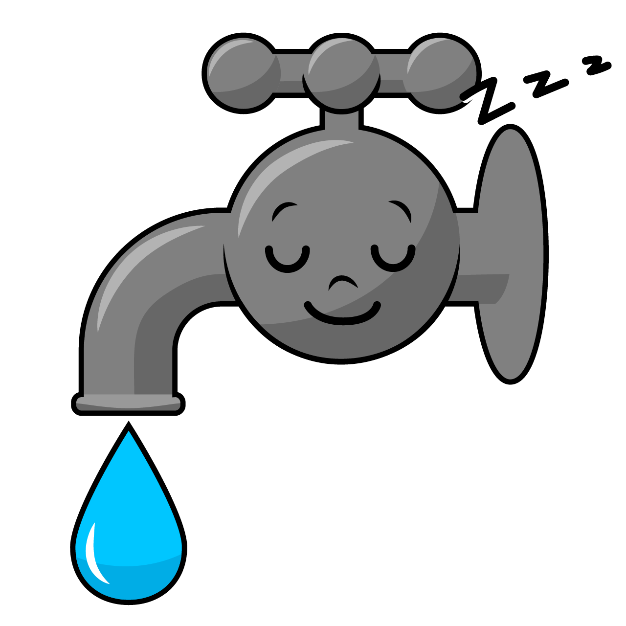 Sleeping Water Faucet