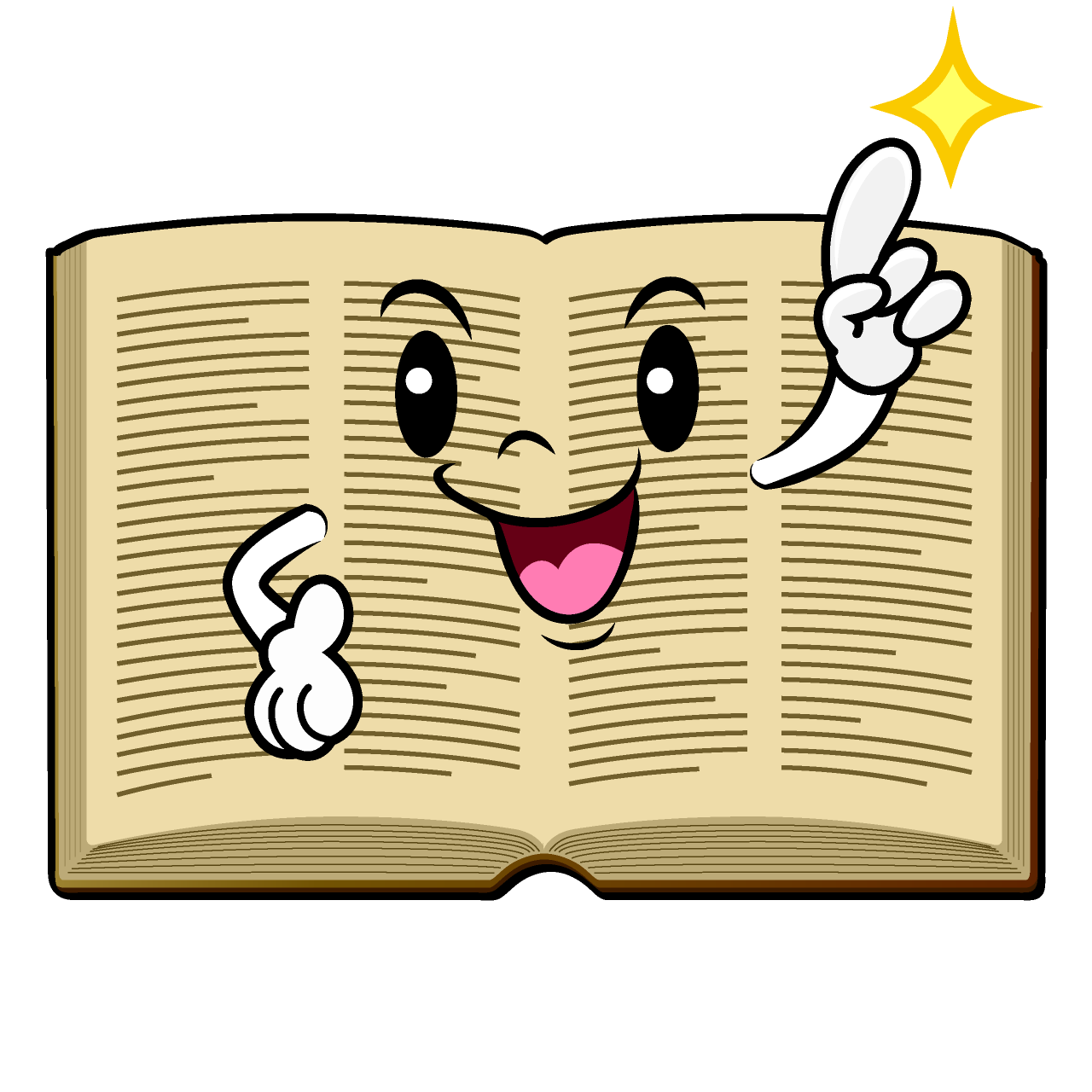 指差しする辞書