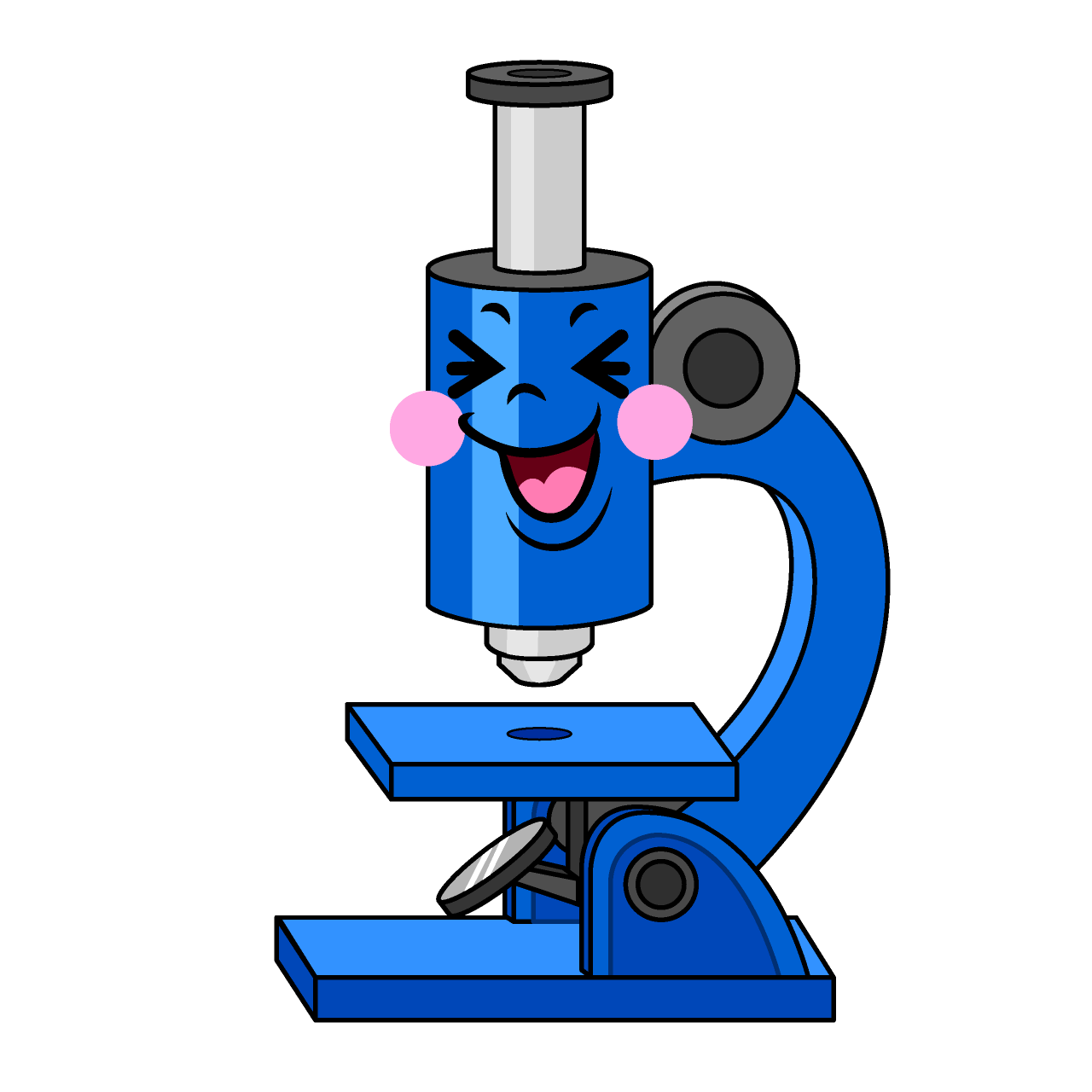 Laughing Microscope