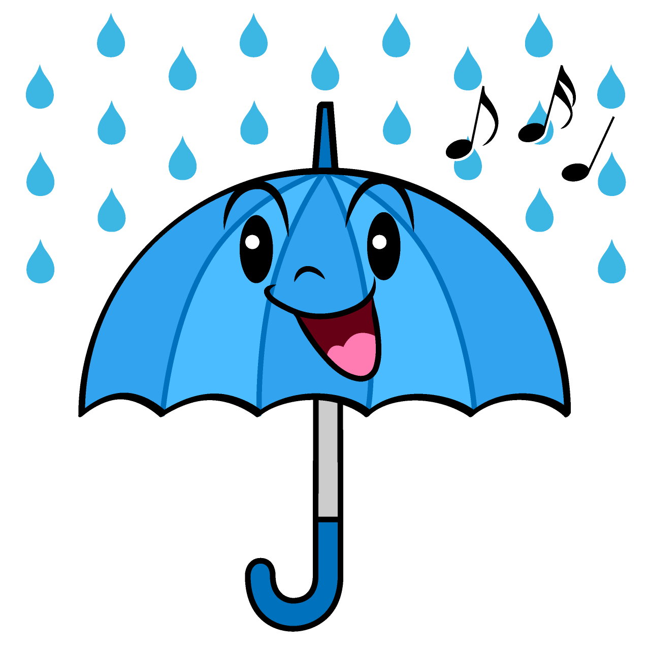 歌う雨傘