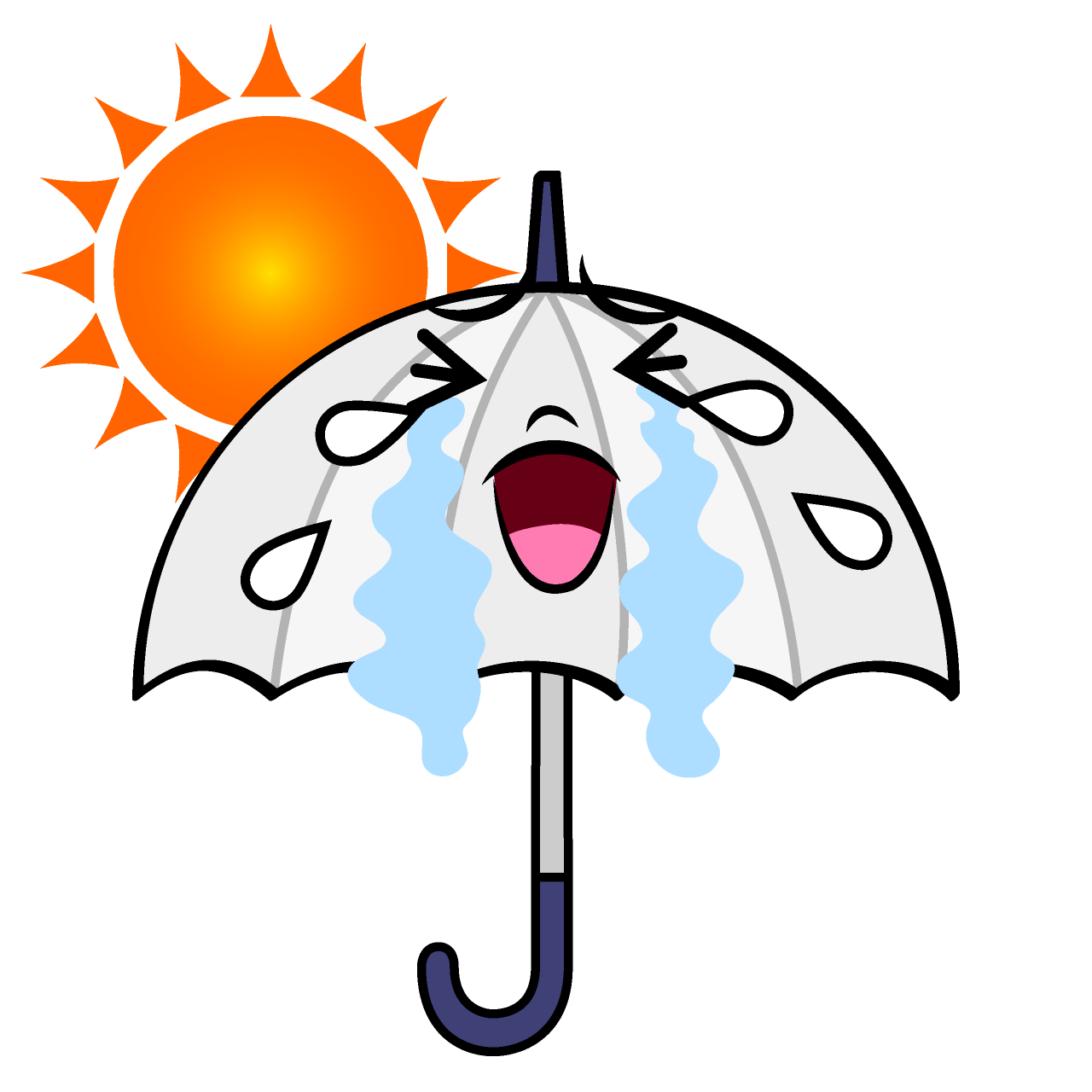 Crying Sun Umbrella