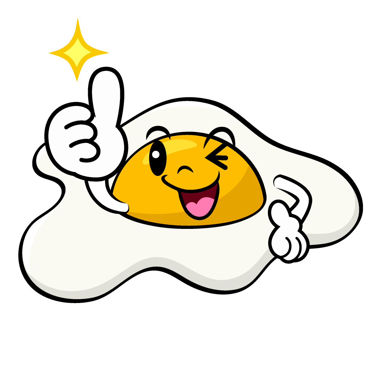 いいねする目玉焼き