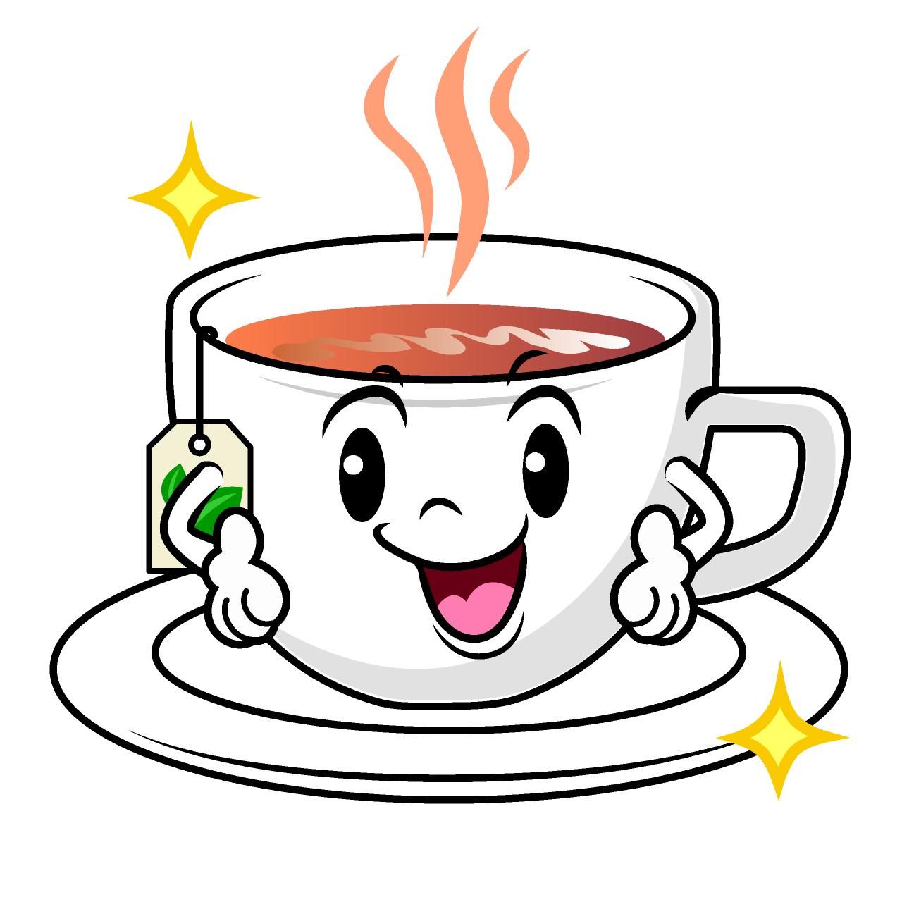 Posing Tea