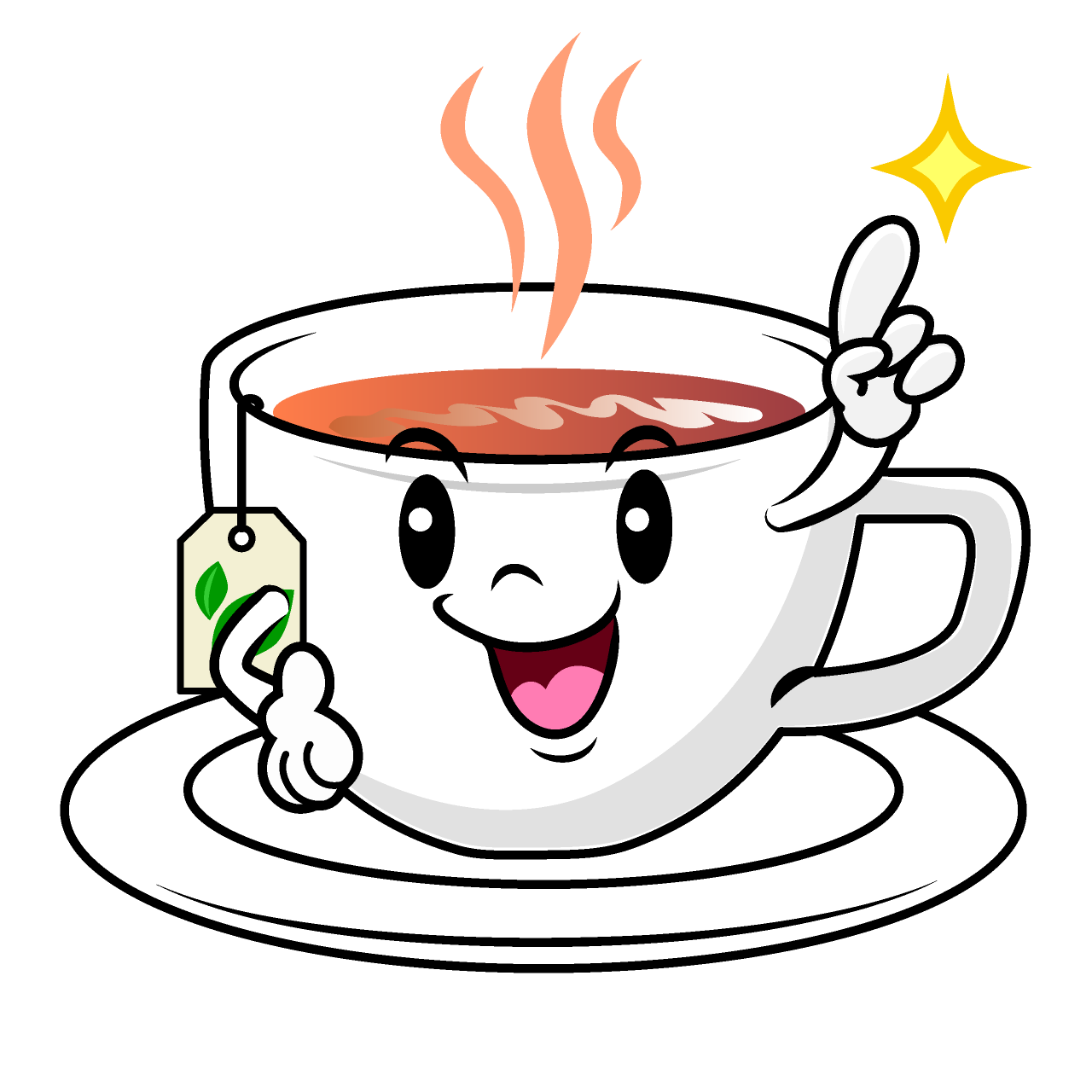 Pointing Tea