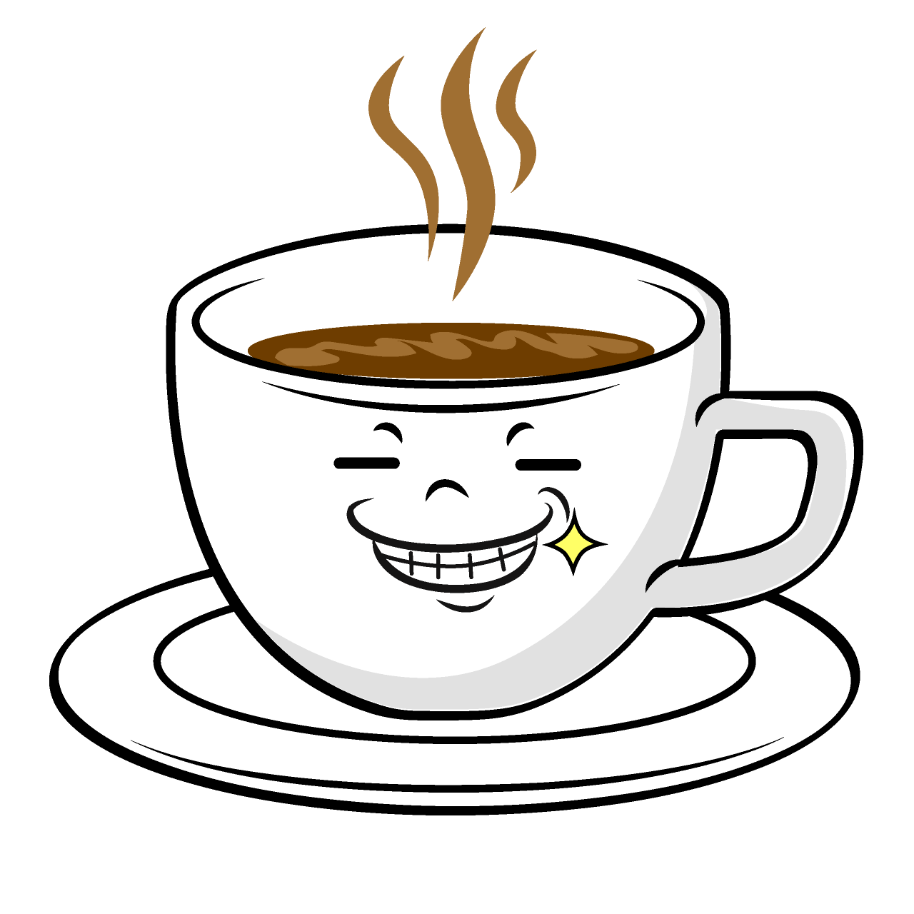 Grinning Coffee